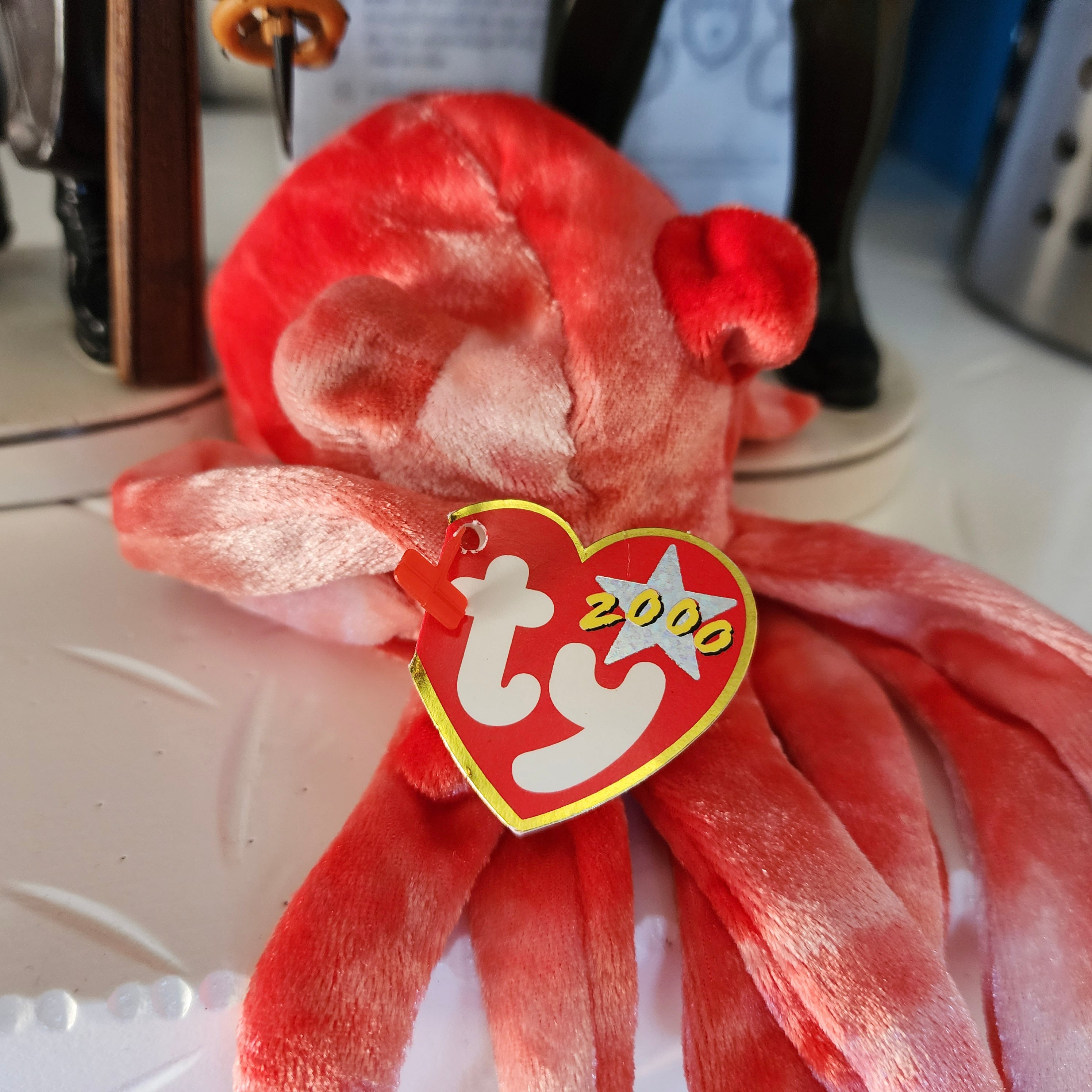 Ty Beanie Babies "Wiggly the Octopus"