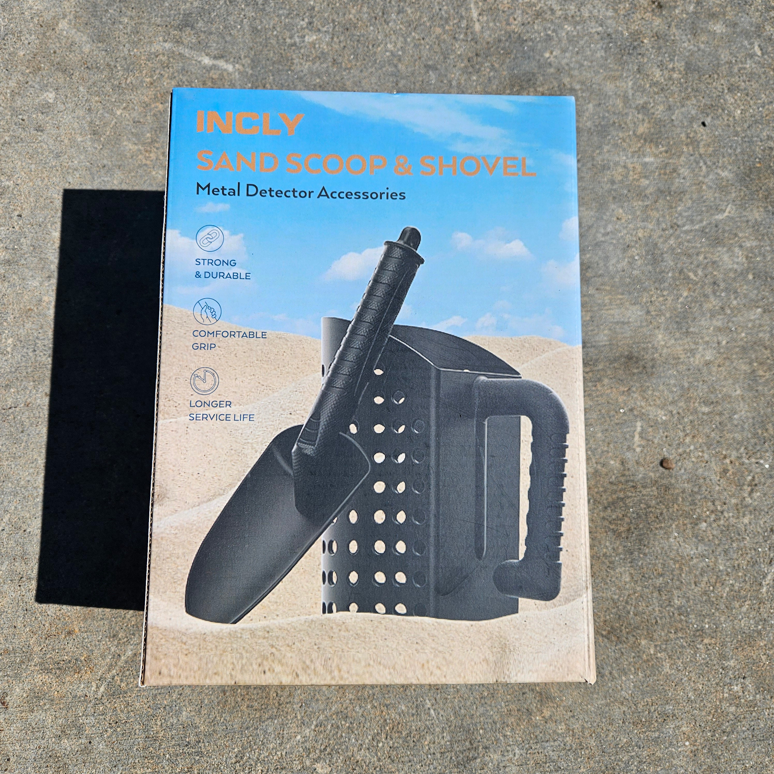 Incly Sand Scoop and Shovel Metal Detector Accessories