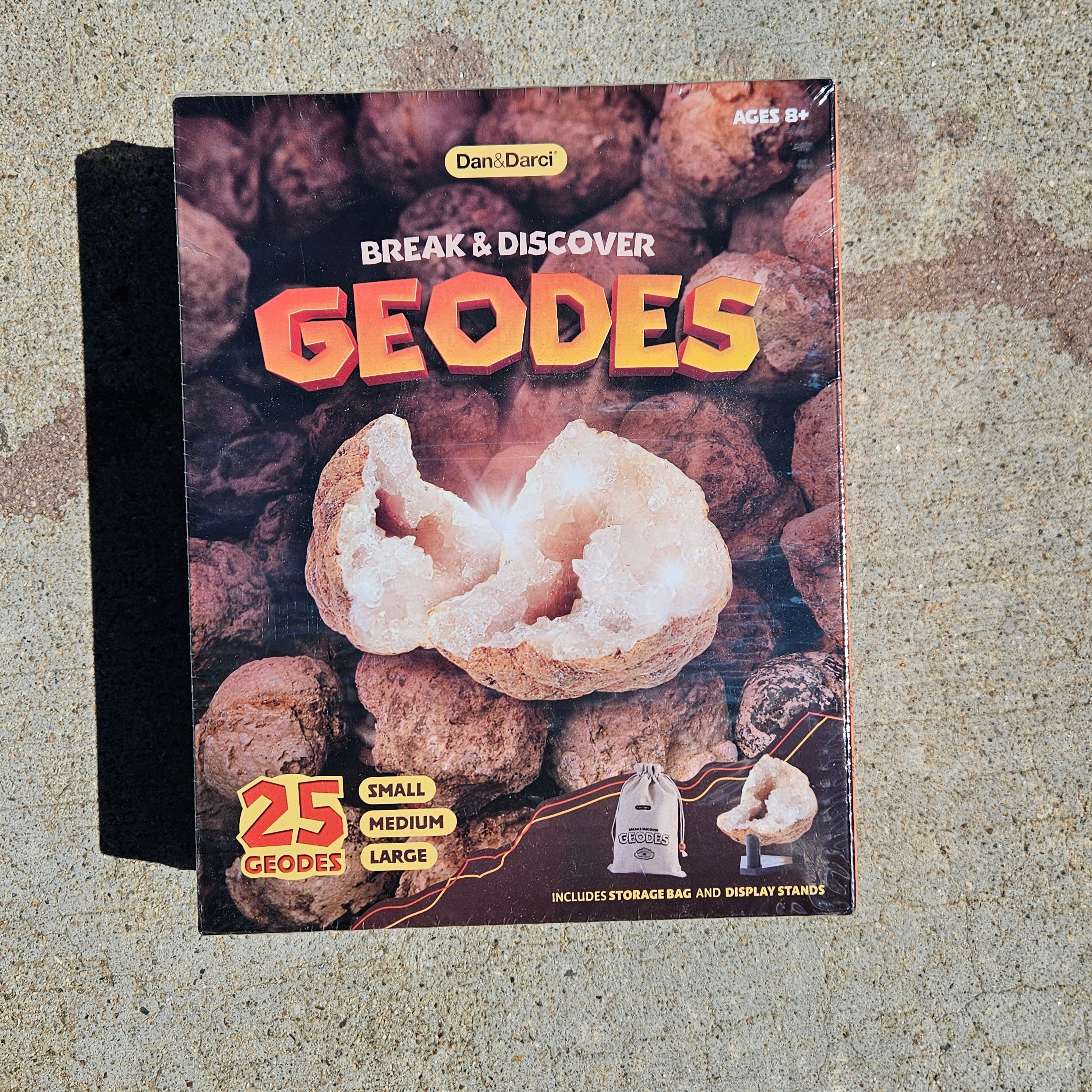 Dan and Darci Break and Discover Geodes