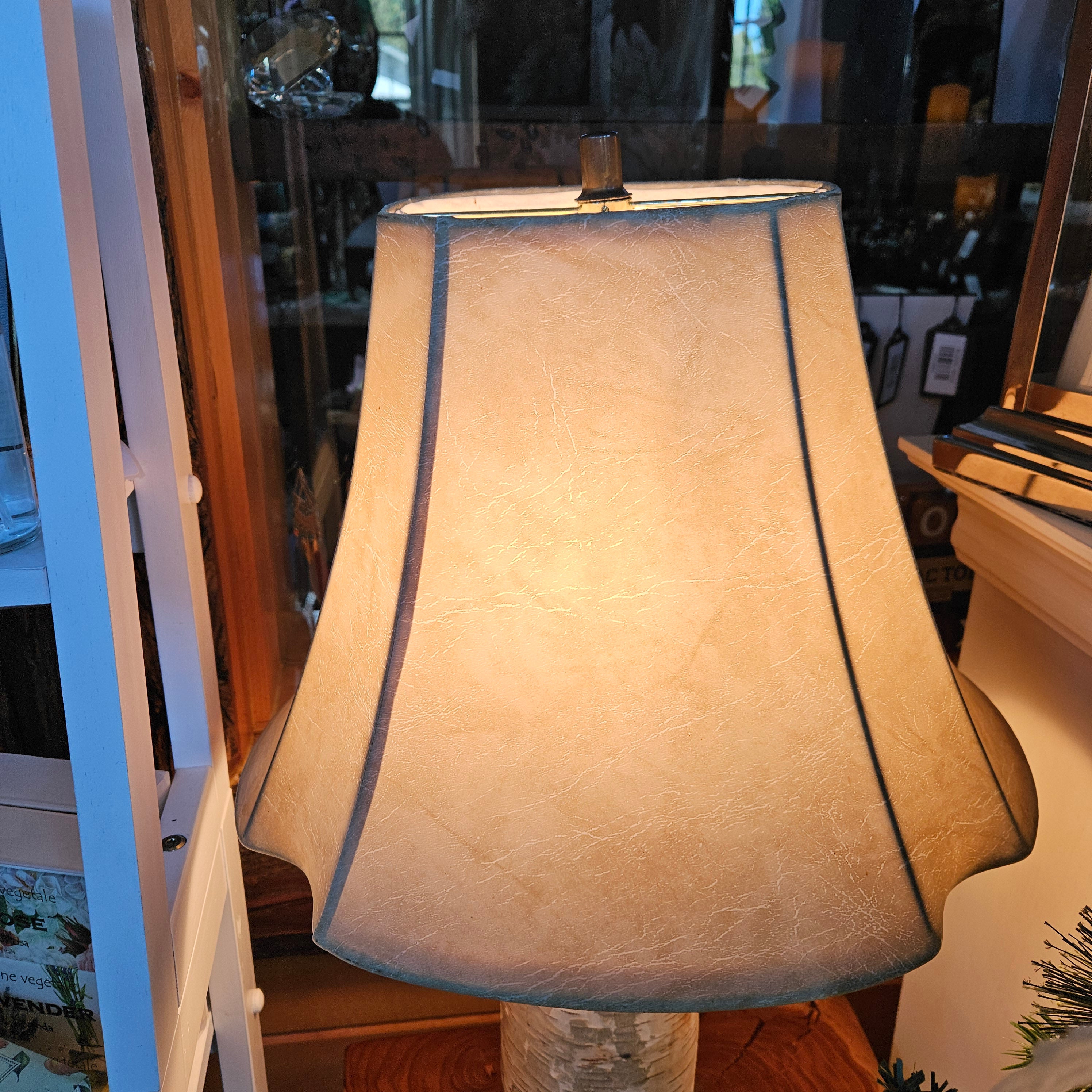 Birch Bark Table Lamp