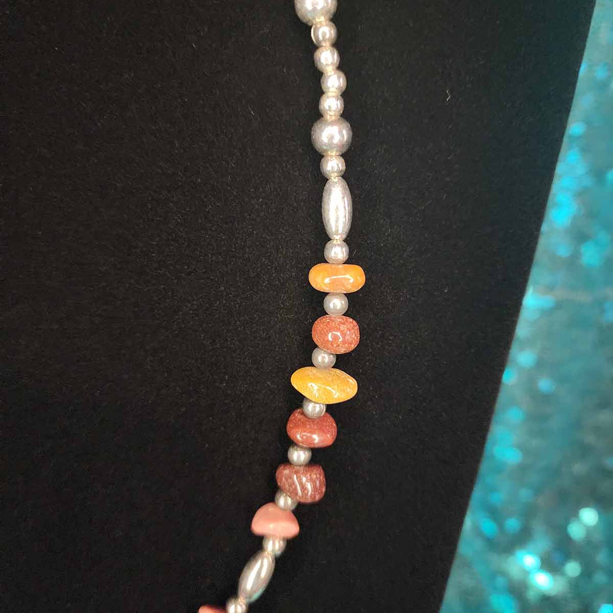 Vintage Navajo Jasper Bead Necklace