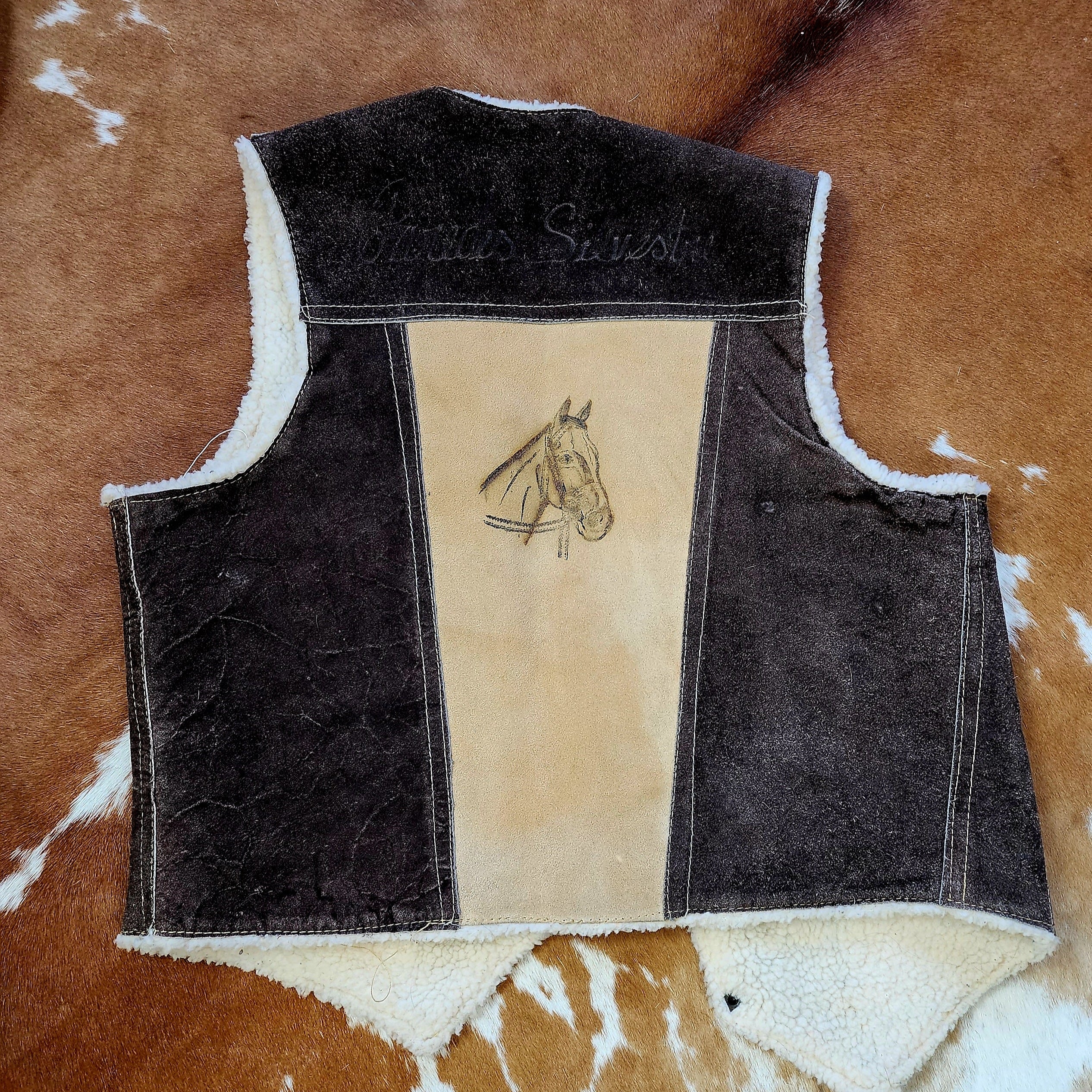 Vintage Unique Western Cowboy Cactus Brand Autenticos De.