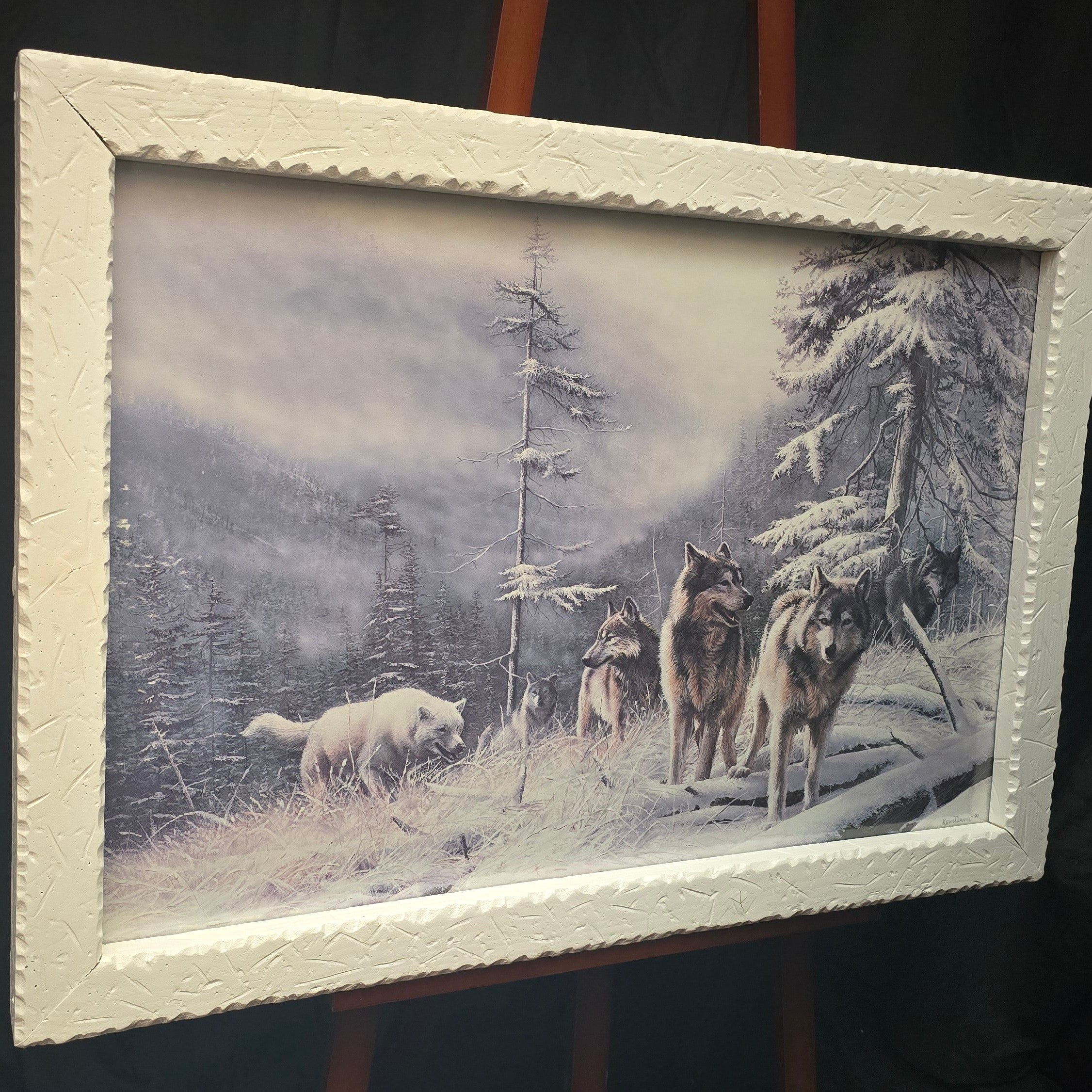 A Pack of Majestic Wolves Created by Kevin Daniel