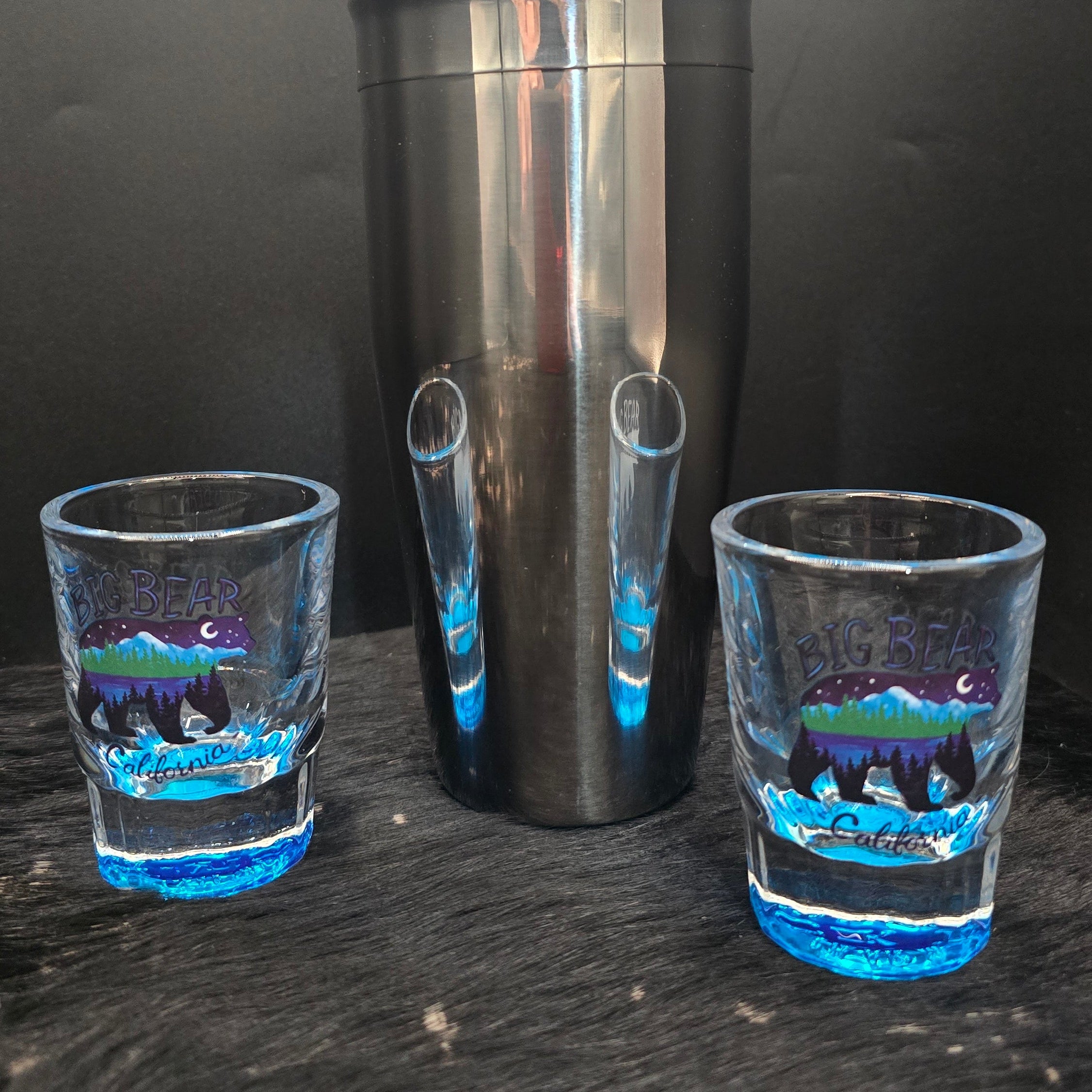 Big Bear California Large 4" Shot Glass