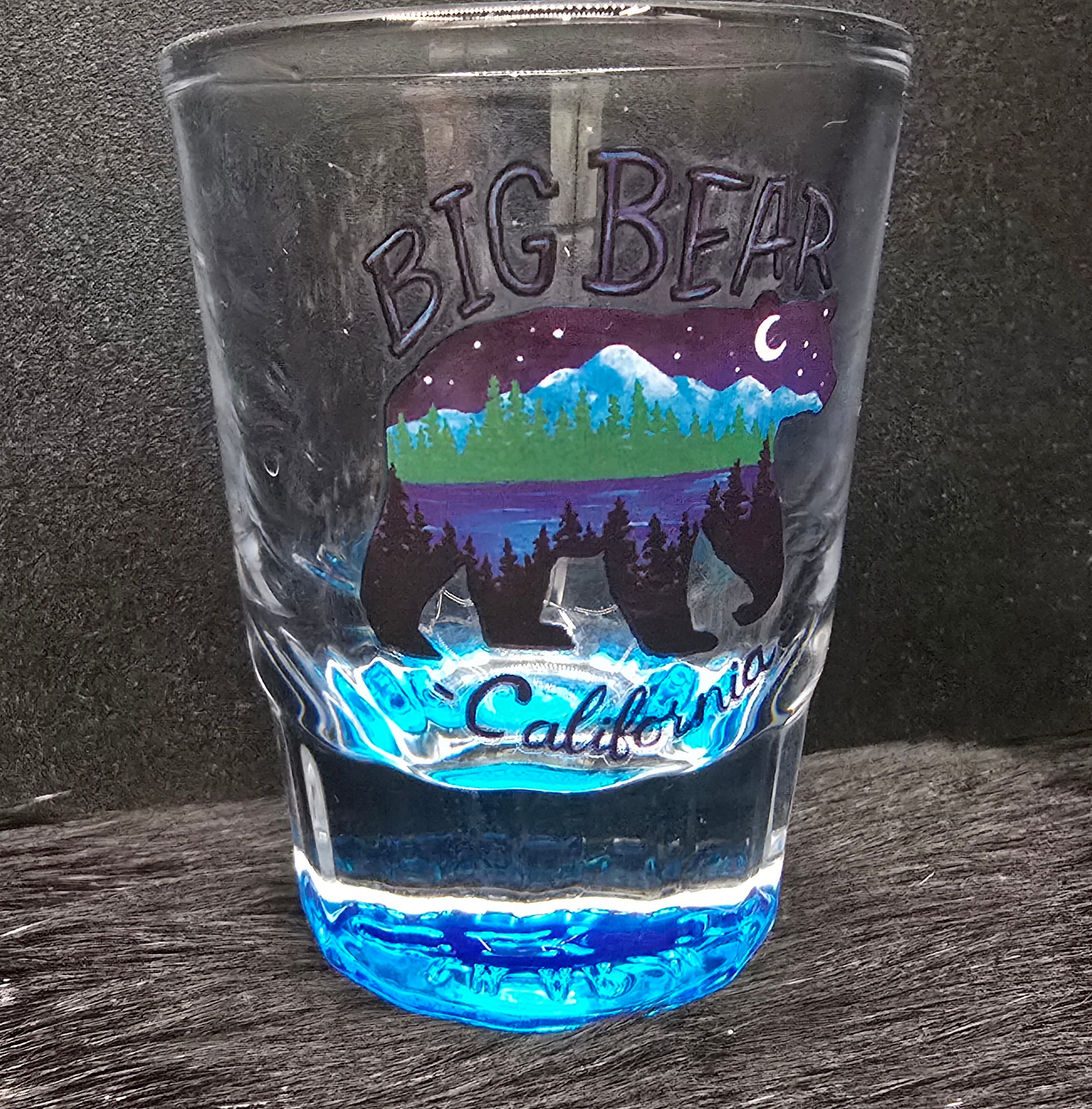 Big Bear California Large 4" Shot Glass