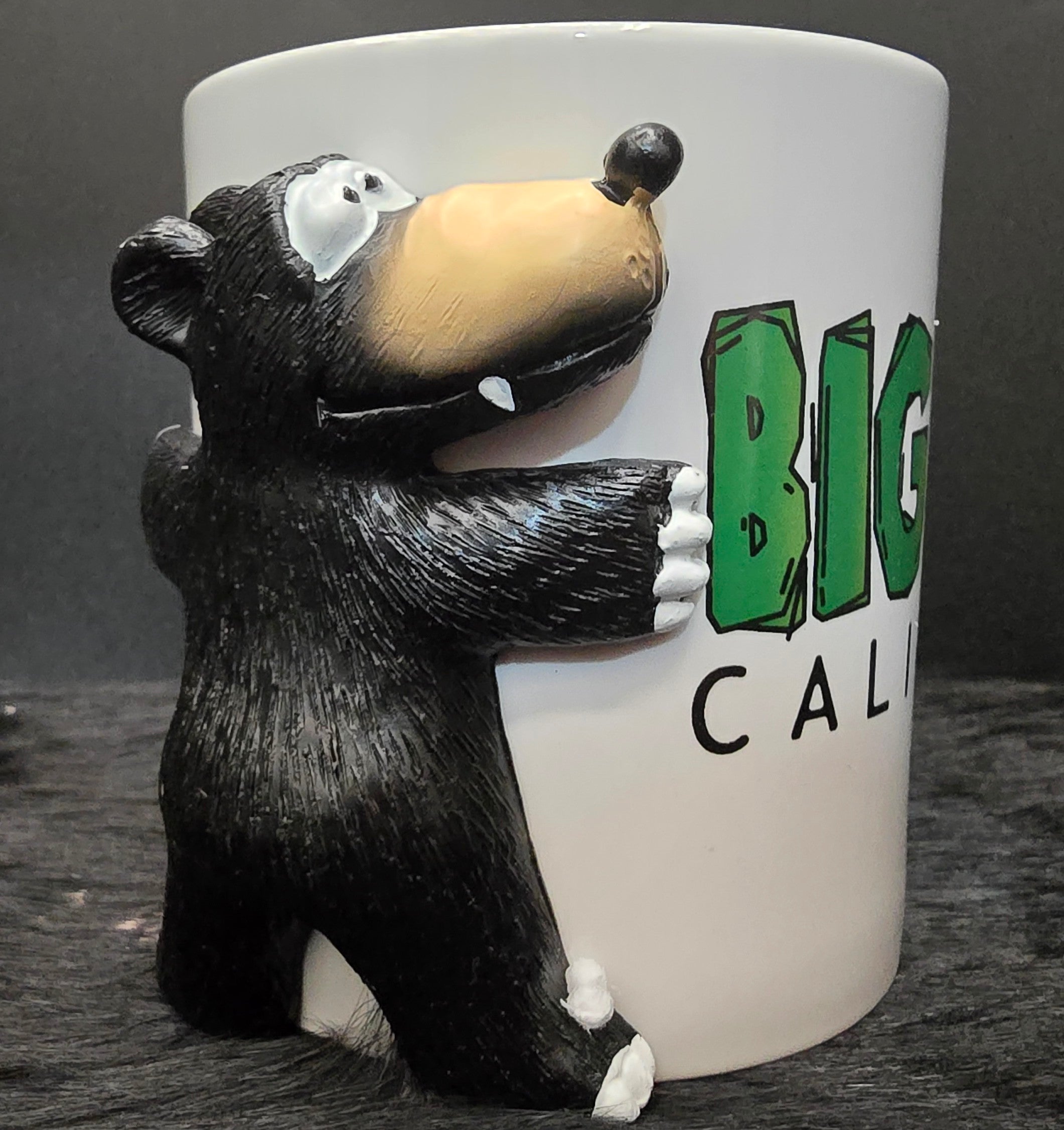 Big Bear California 3D Bear Hug Coffee Mug Novelty Souvenir Cup