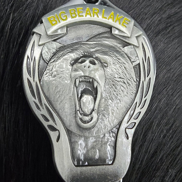 Big Bear California 3 in 1 Nail Clippers File and Bottle Opener Key Chain