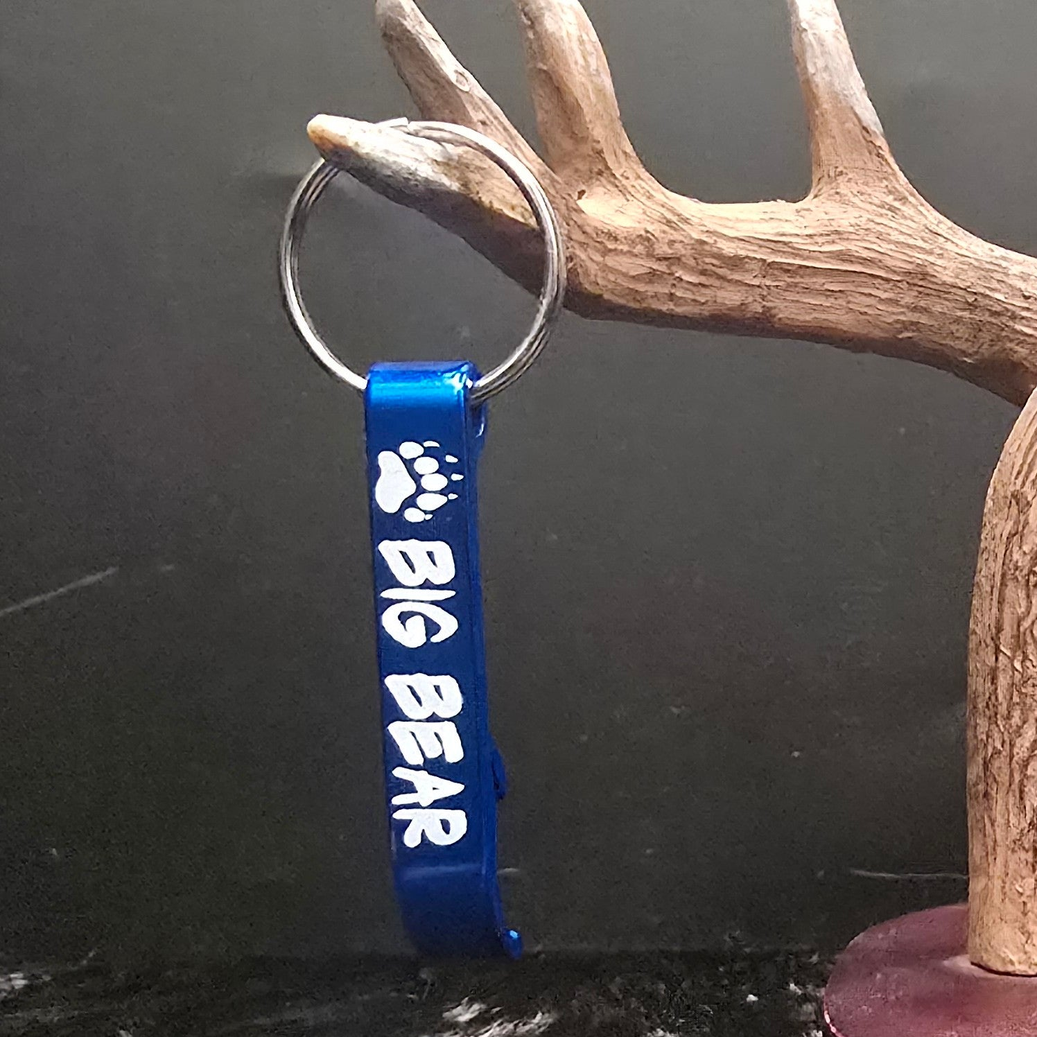 Big Bear California Metal Bottle Opener Keychain