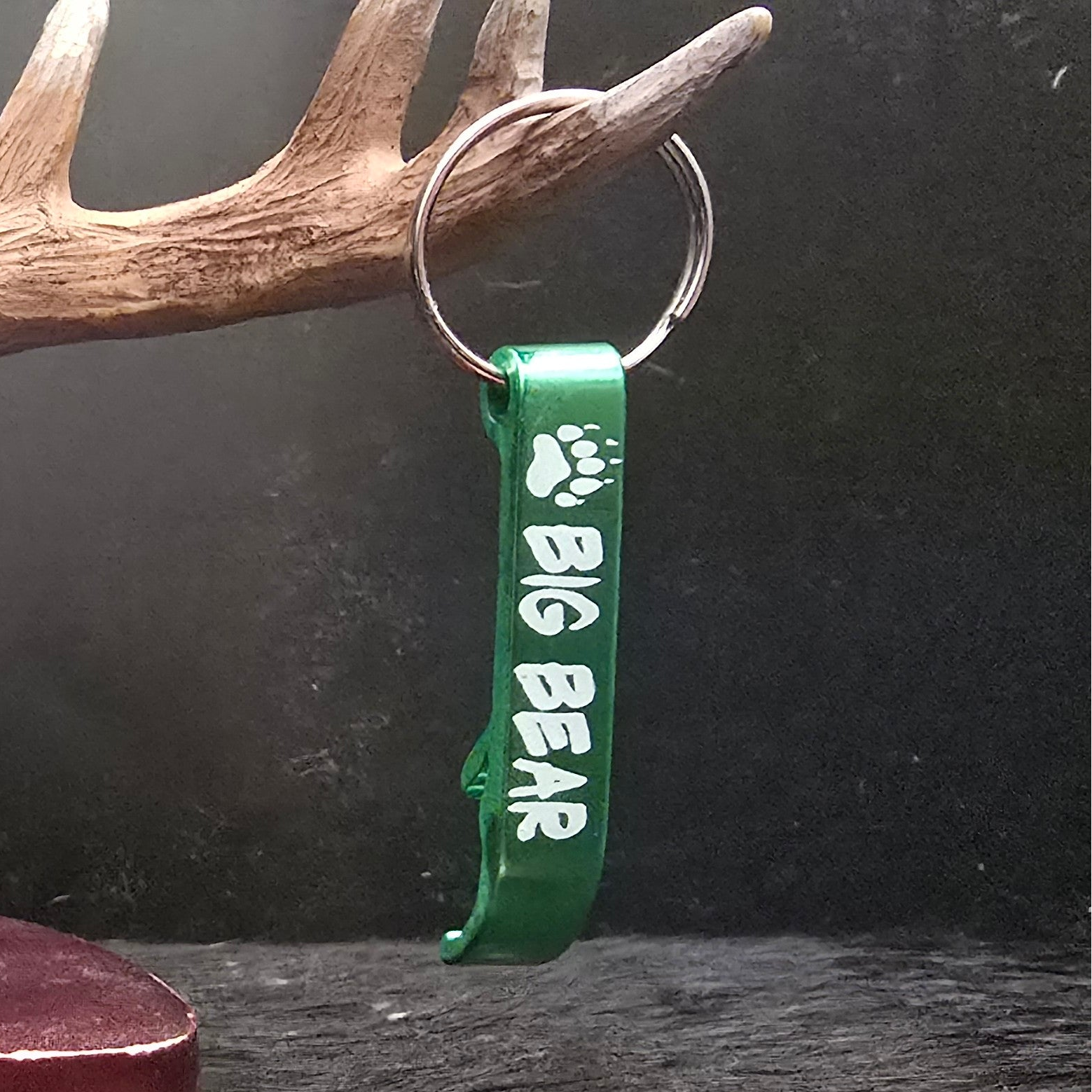 Big Bear California Metal Bottle Opener Keychain