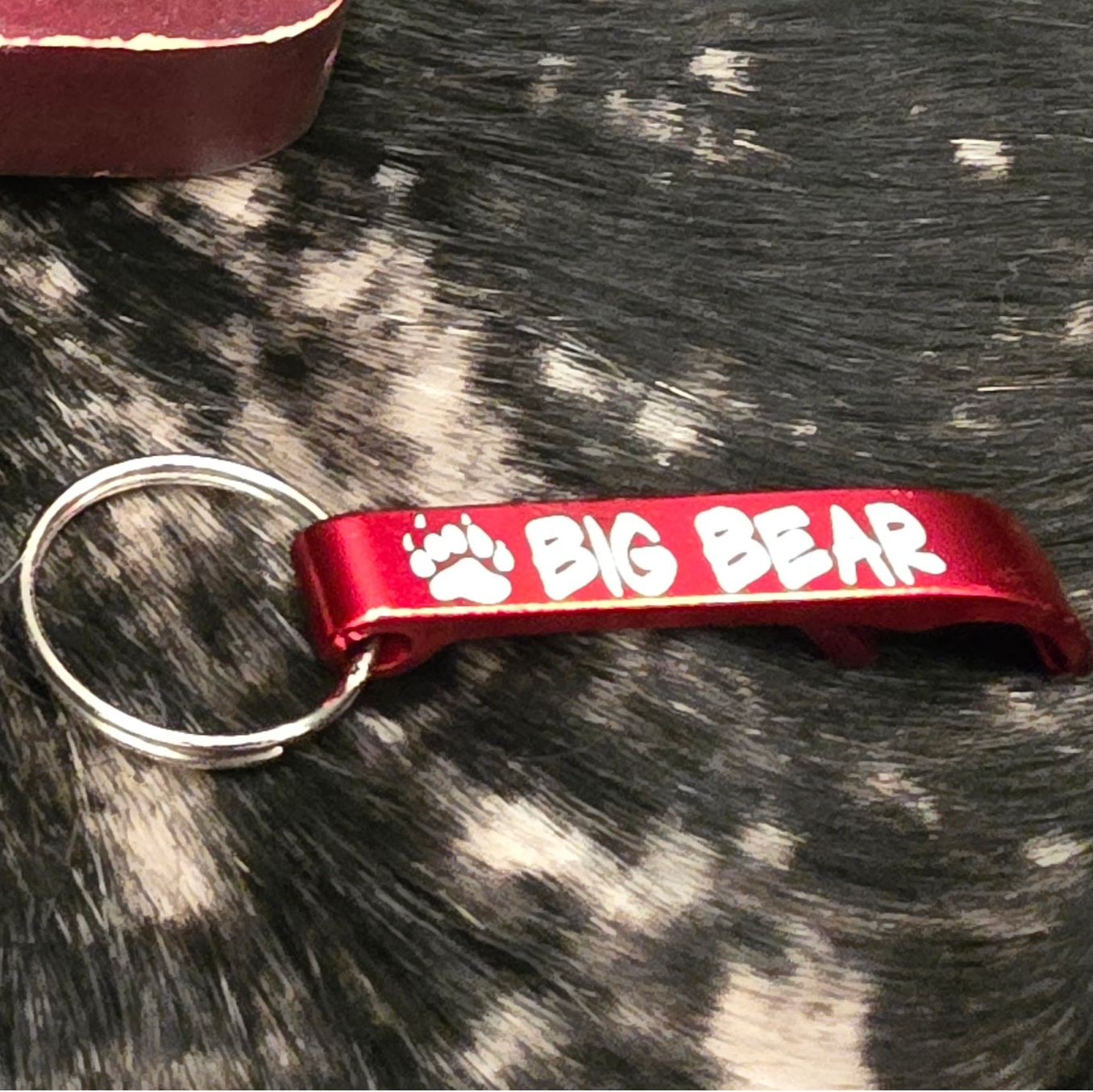 Big Bear California Metal Bottle Opener Keychain