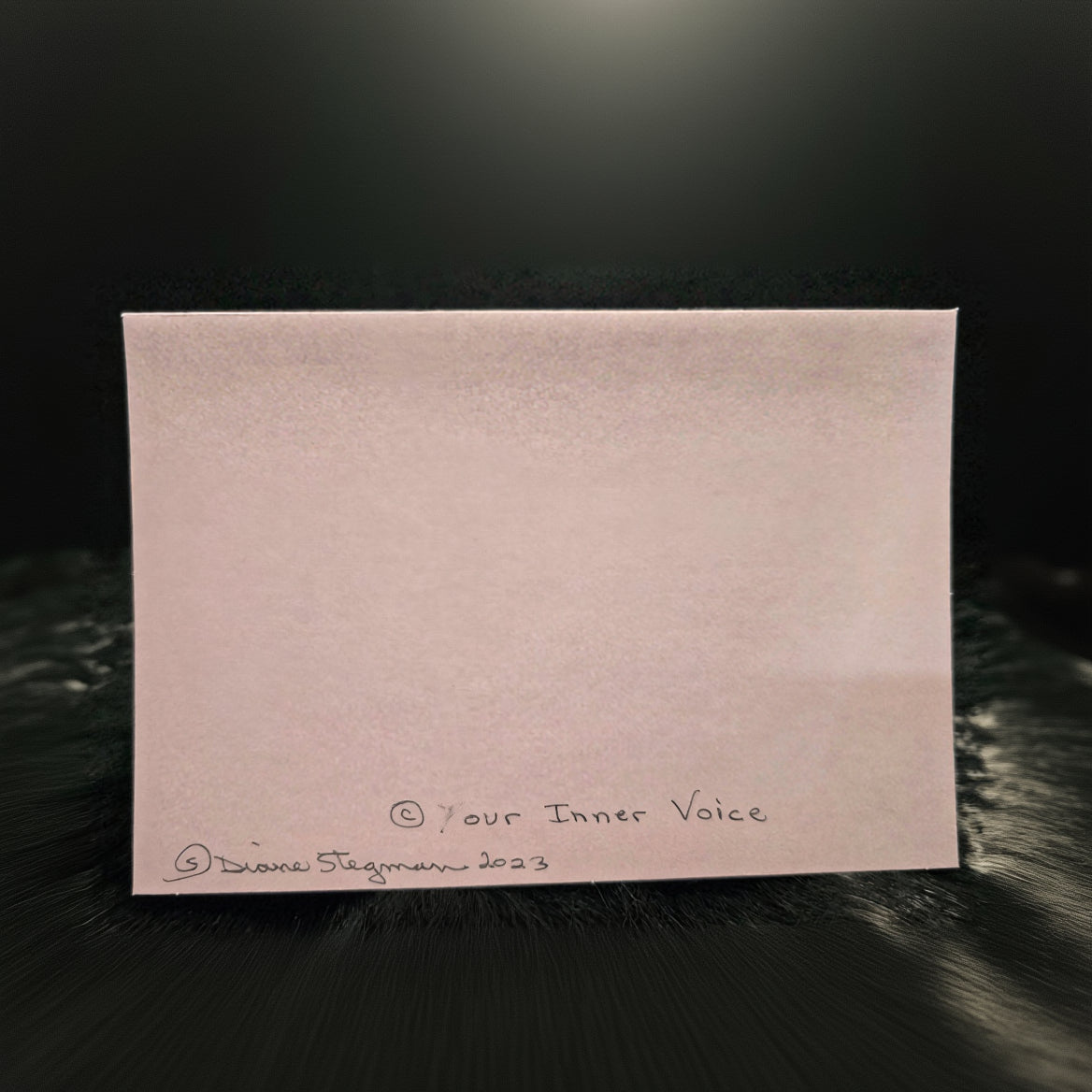 Beautifully Hand Crafted Custom Created Greeting Card Series by Diane Stegman "In the Gloaming"