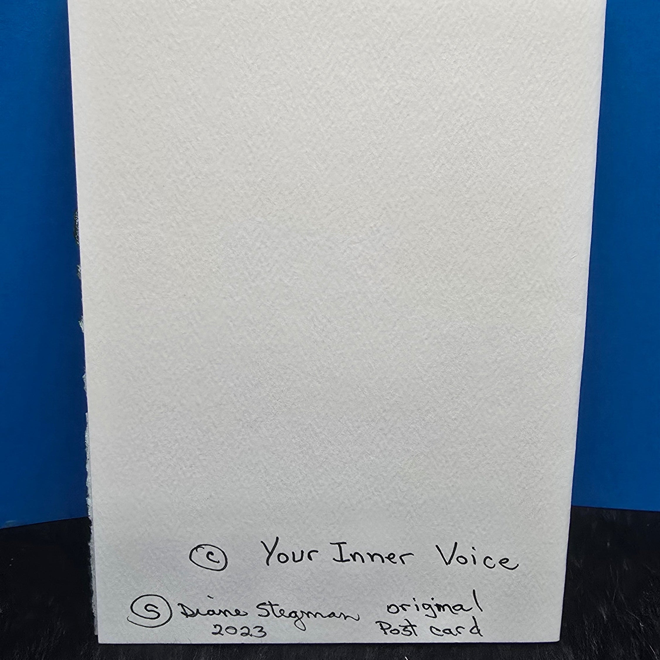 Beautifully Hand Crafted Custom Created Greeting Card Series by Diane Stegman "American Horse the Indian"