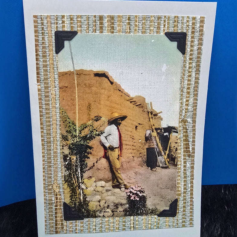 Beautifully Hand Crafted Custom Created Greeting Card Series by Diane Stegman "Gandera El Paso, Texas"