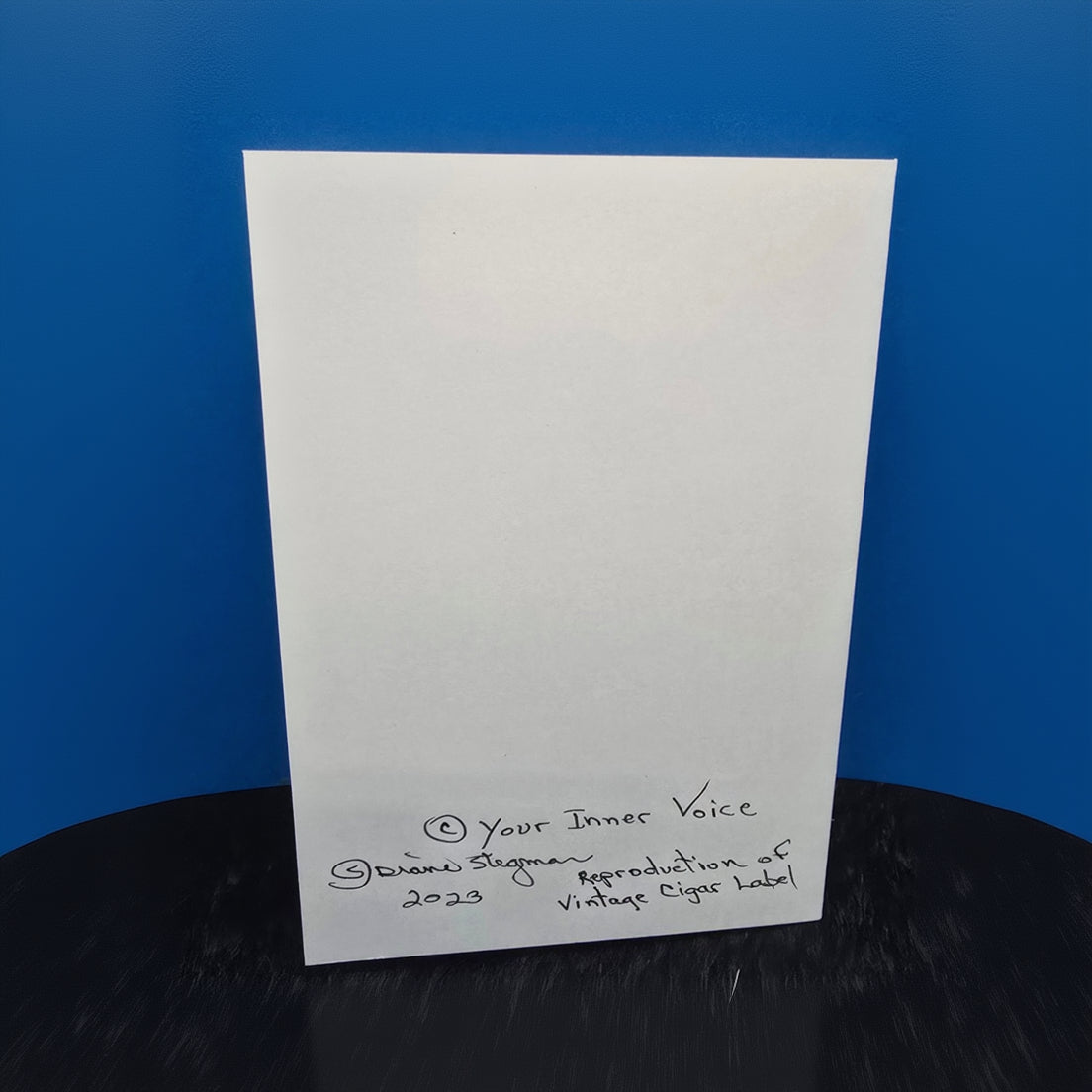 Beautifully Hand Crafted Custom Created Greeting Card Series by Diane Stegman "The Raven"