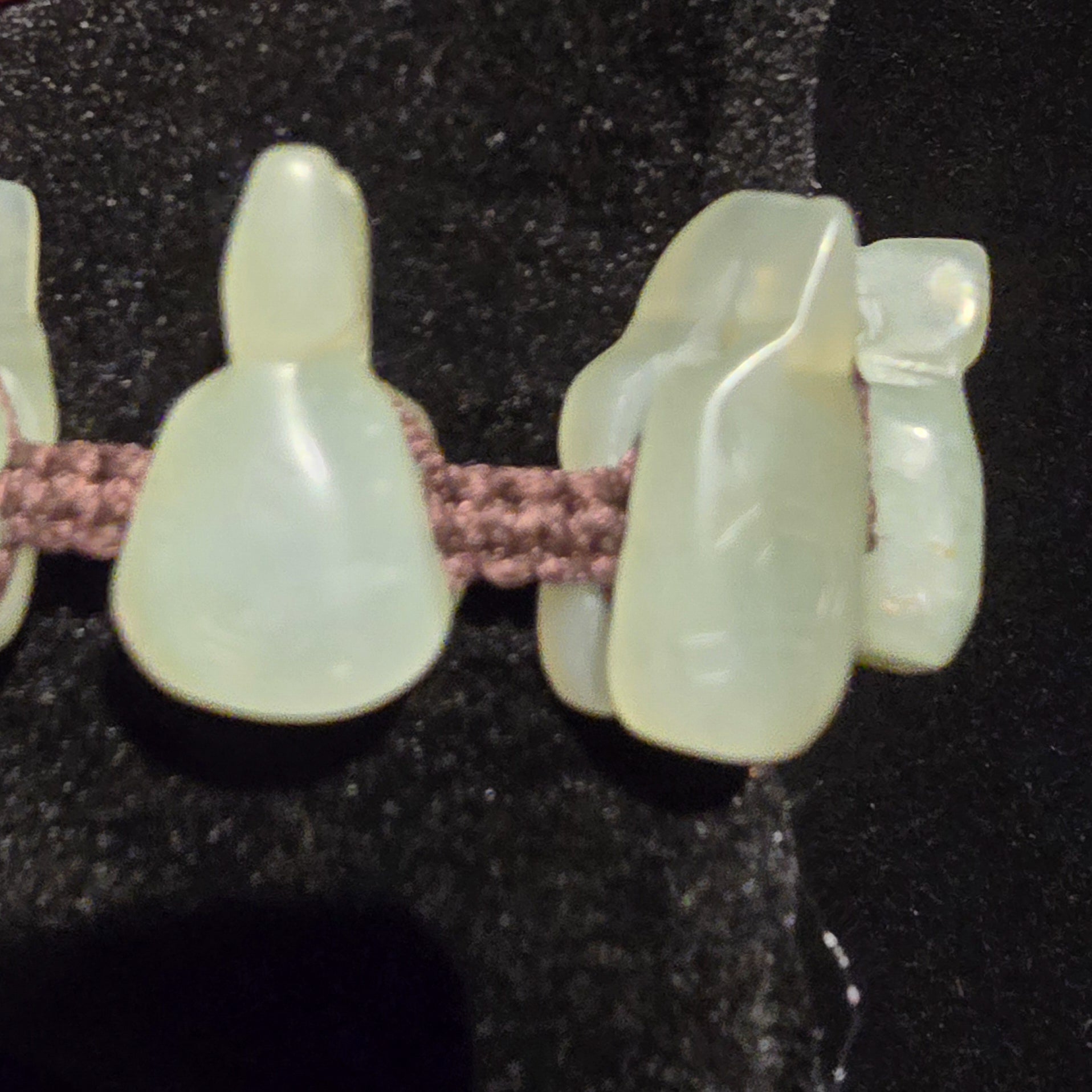 Natural Jade Turtle Charm Chinese Luck Bracelet Hand Carved Gemstone Jewelry