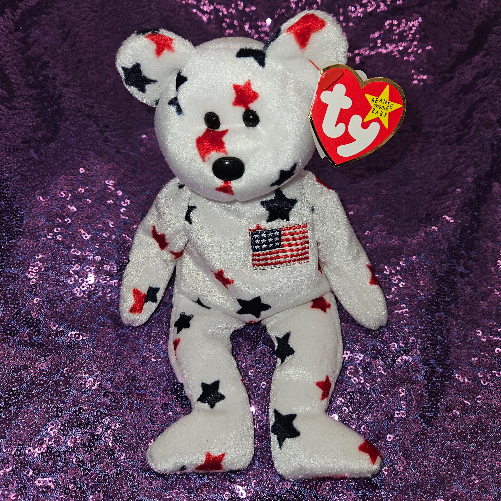 Ty Beanie Babies "Glory" The Bear