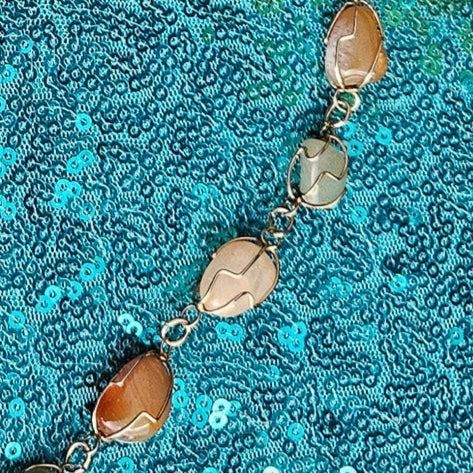 Multi-Colored Presious Stone Necklace