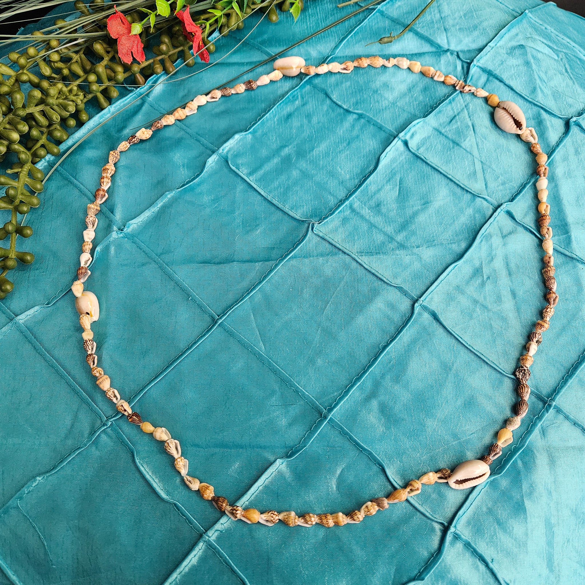 Cowrie Shell Lai Necklace