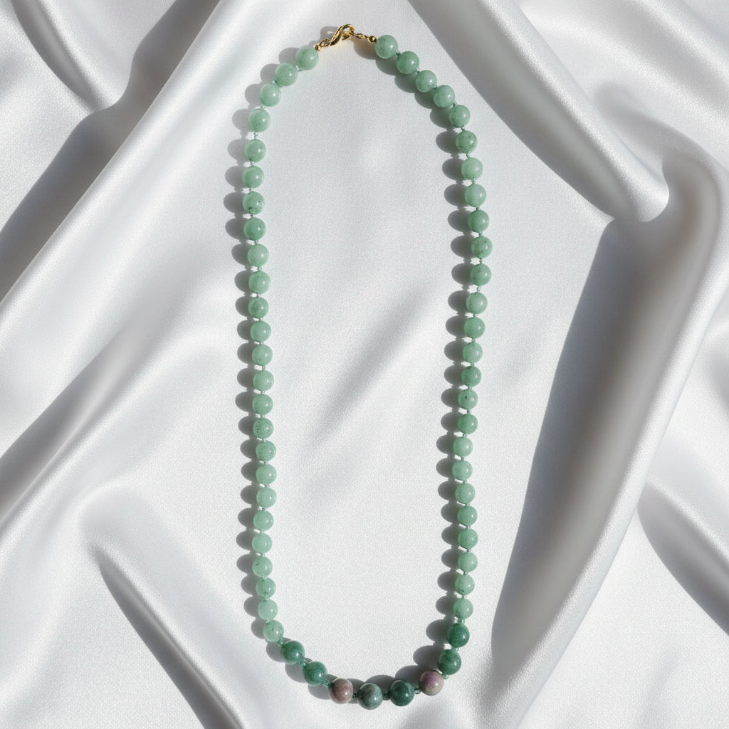Beautiful Agate Stone Beaded Necklace