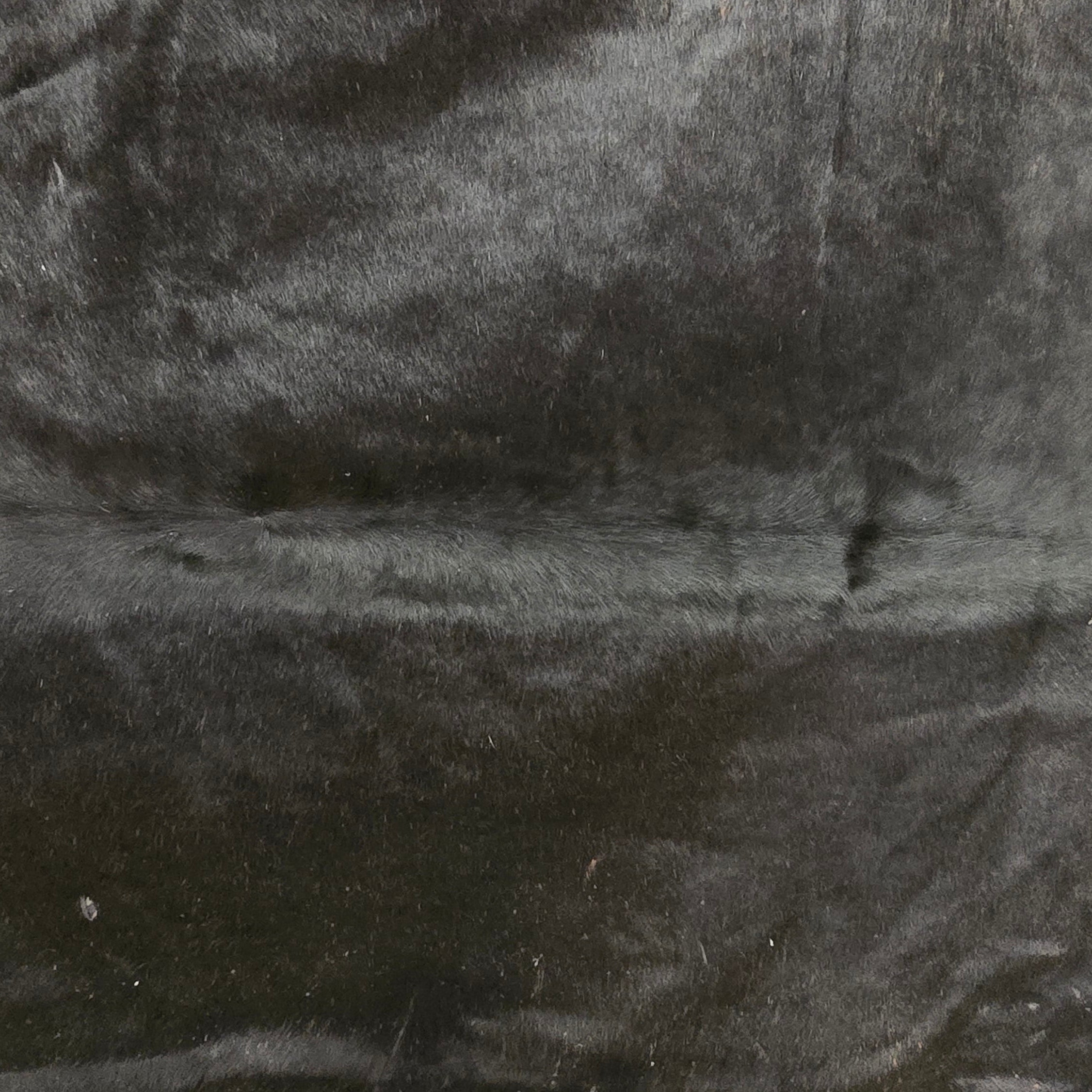 Eccentric Black Cowhide Handmade in Argentina