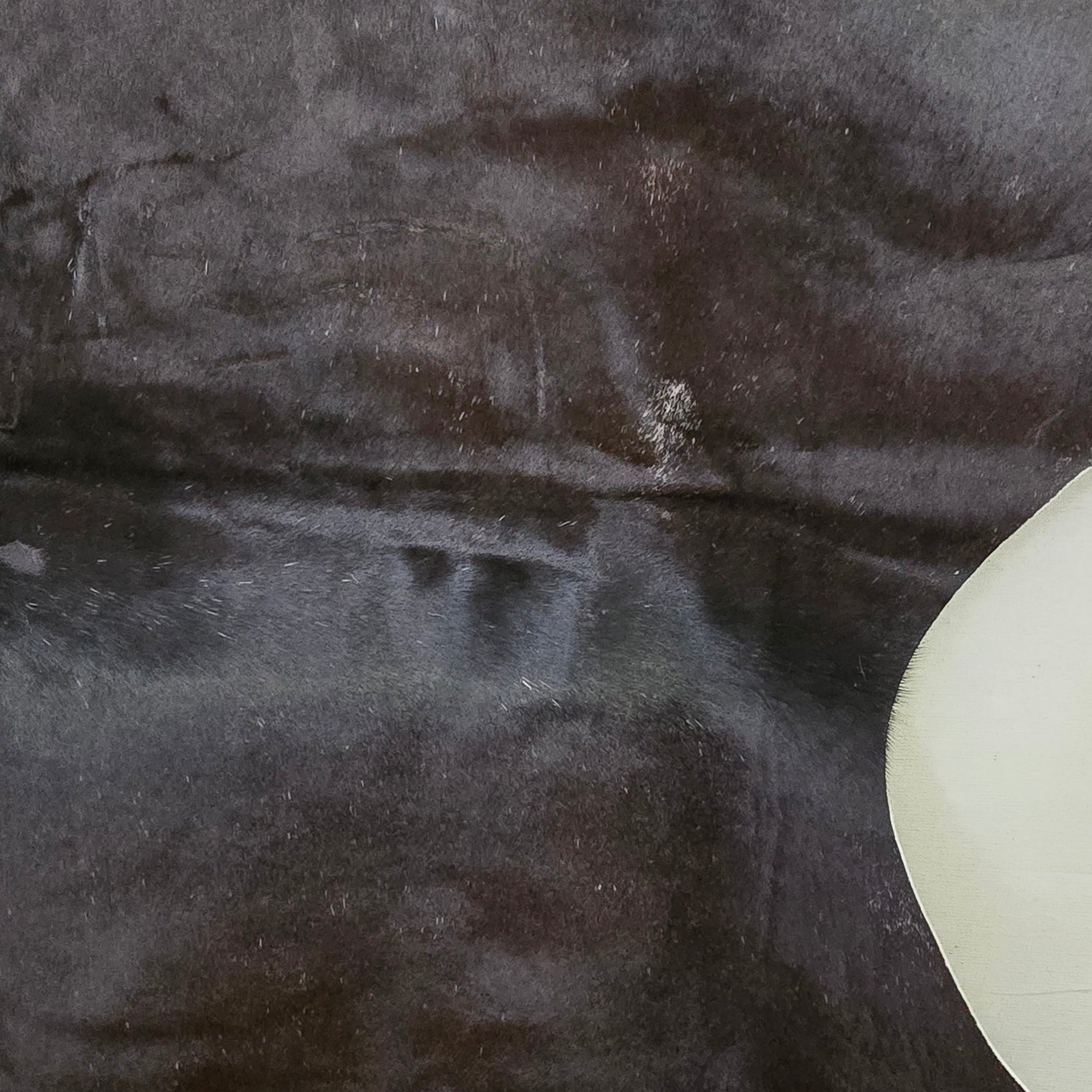 Radiant Black Cowhide Crafted by Artisans in Argentina