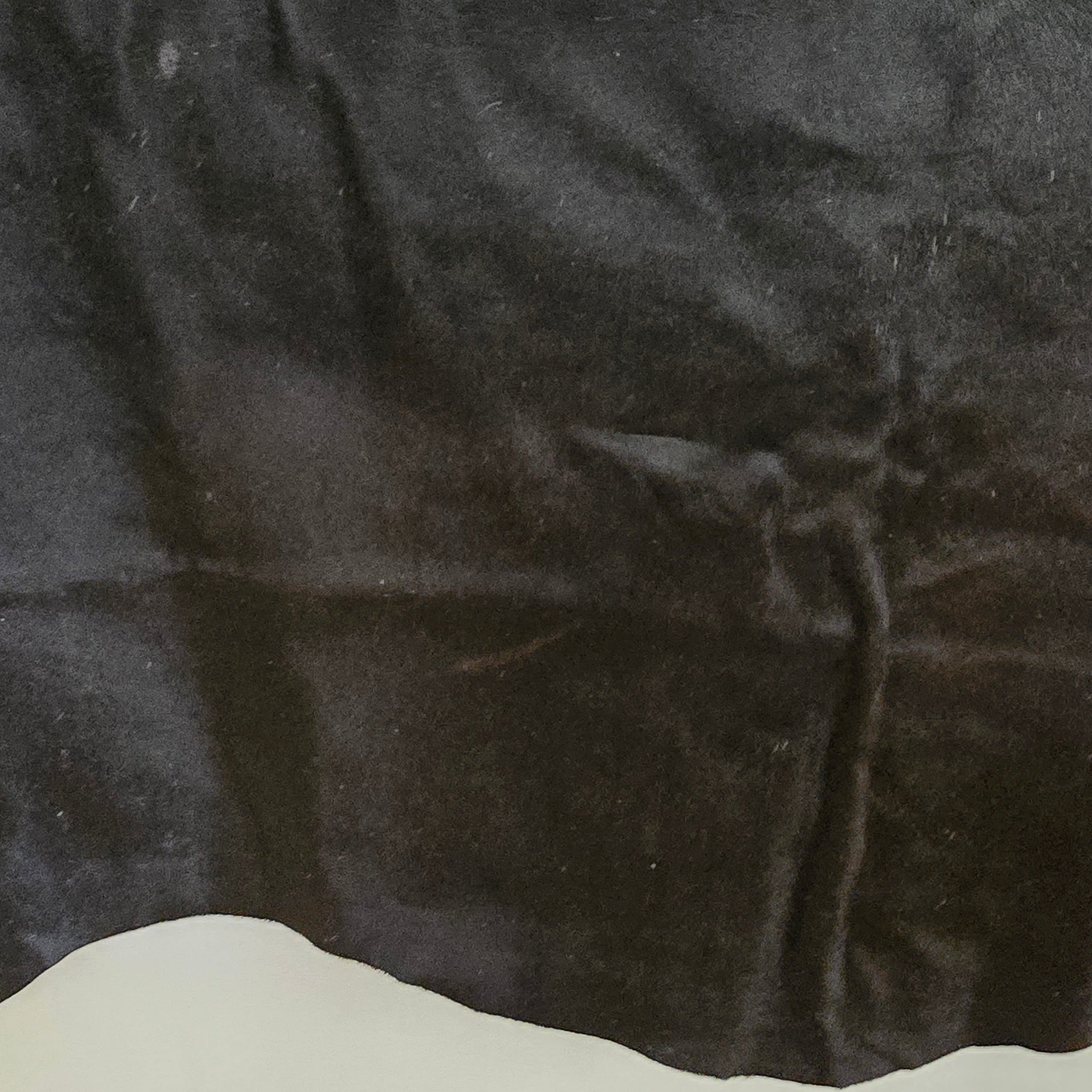 Radiant Black Cowhide Crafted by Artisans in Argentina