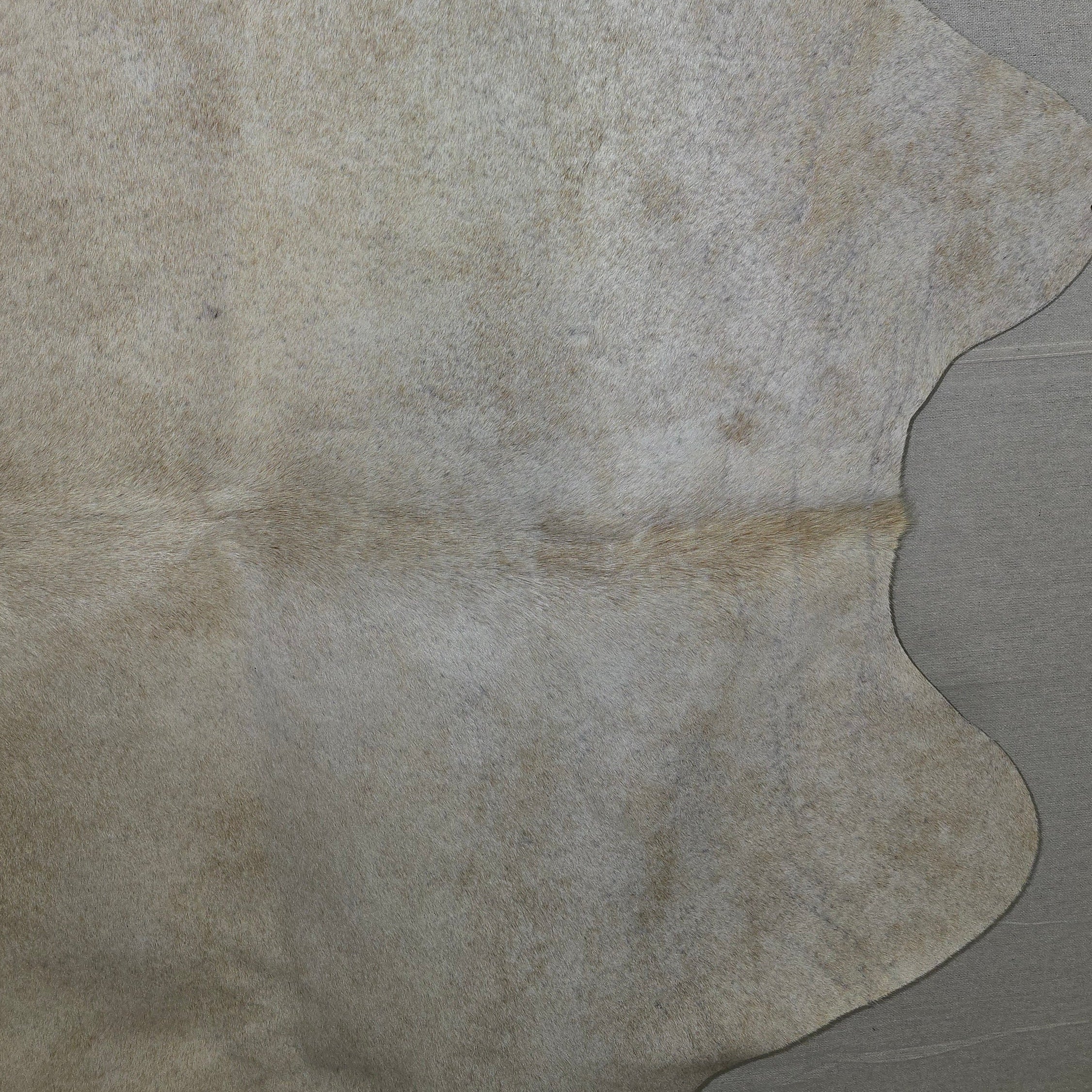 Stunning White Cowhide Handmade in Brazil