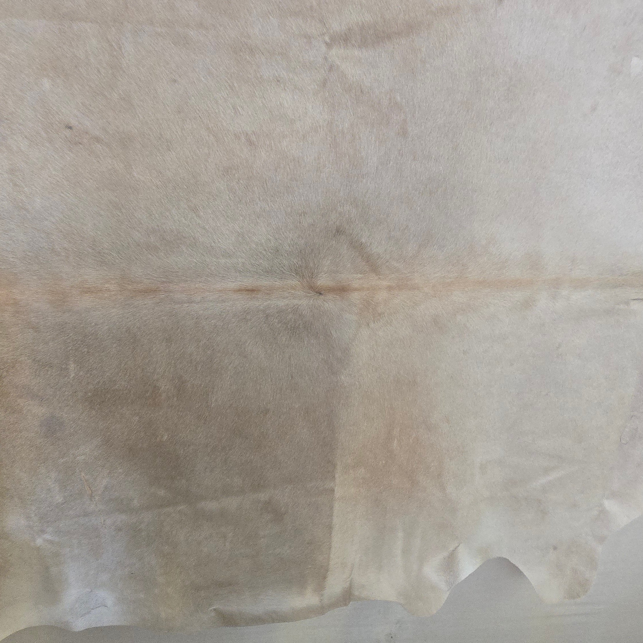 Luxurious White Cowhide Handmade in Brazil