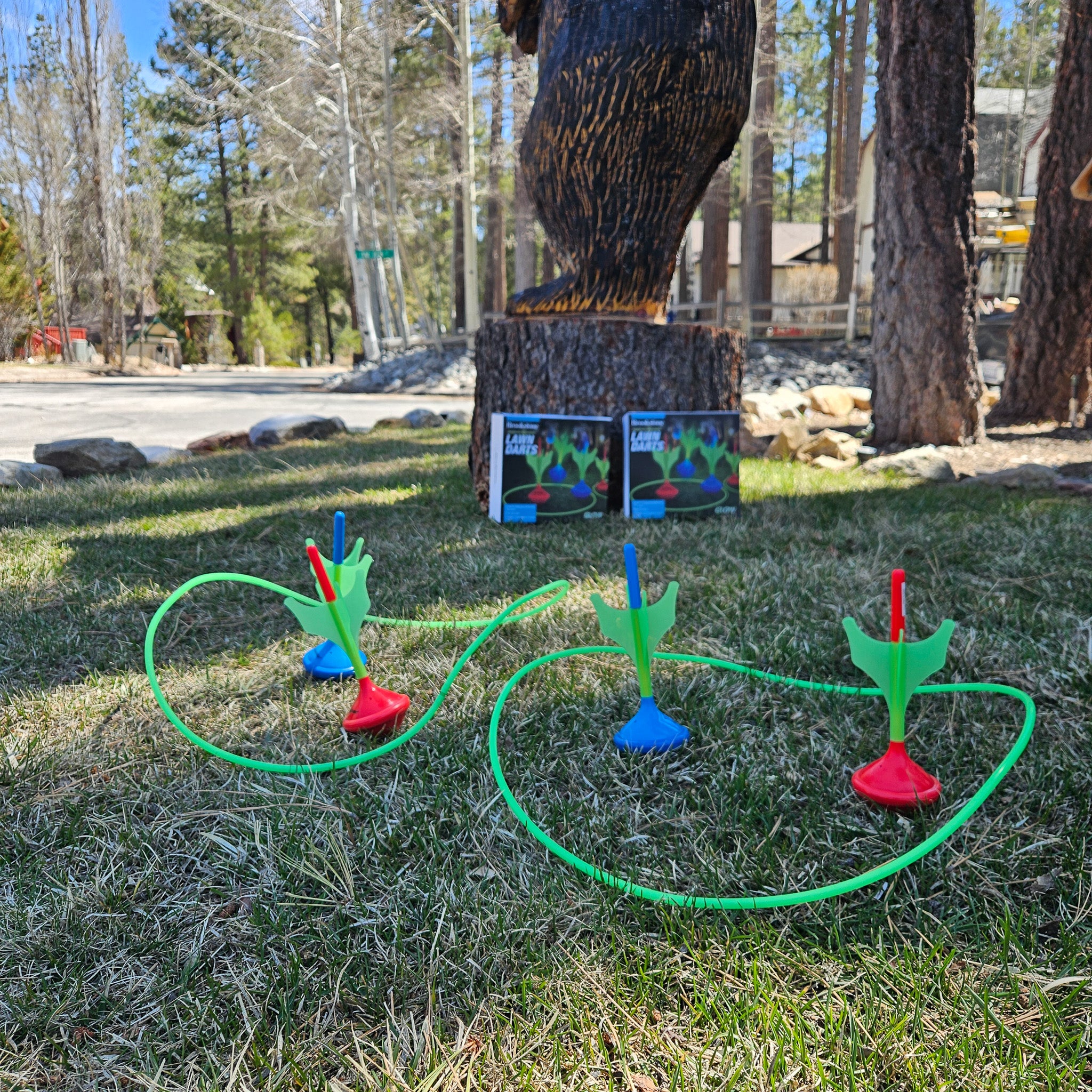Brookstone Glow in Dark Lawn Darts