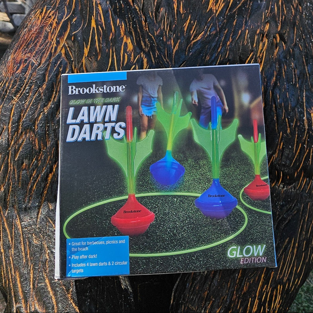 Brookstone Glow in Dark Lawn Darts