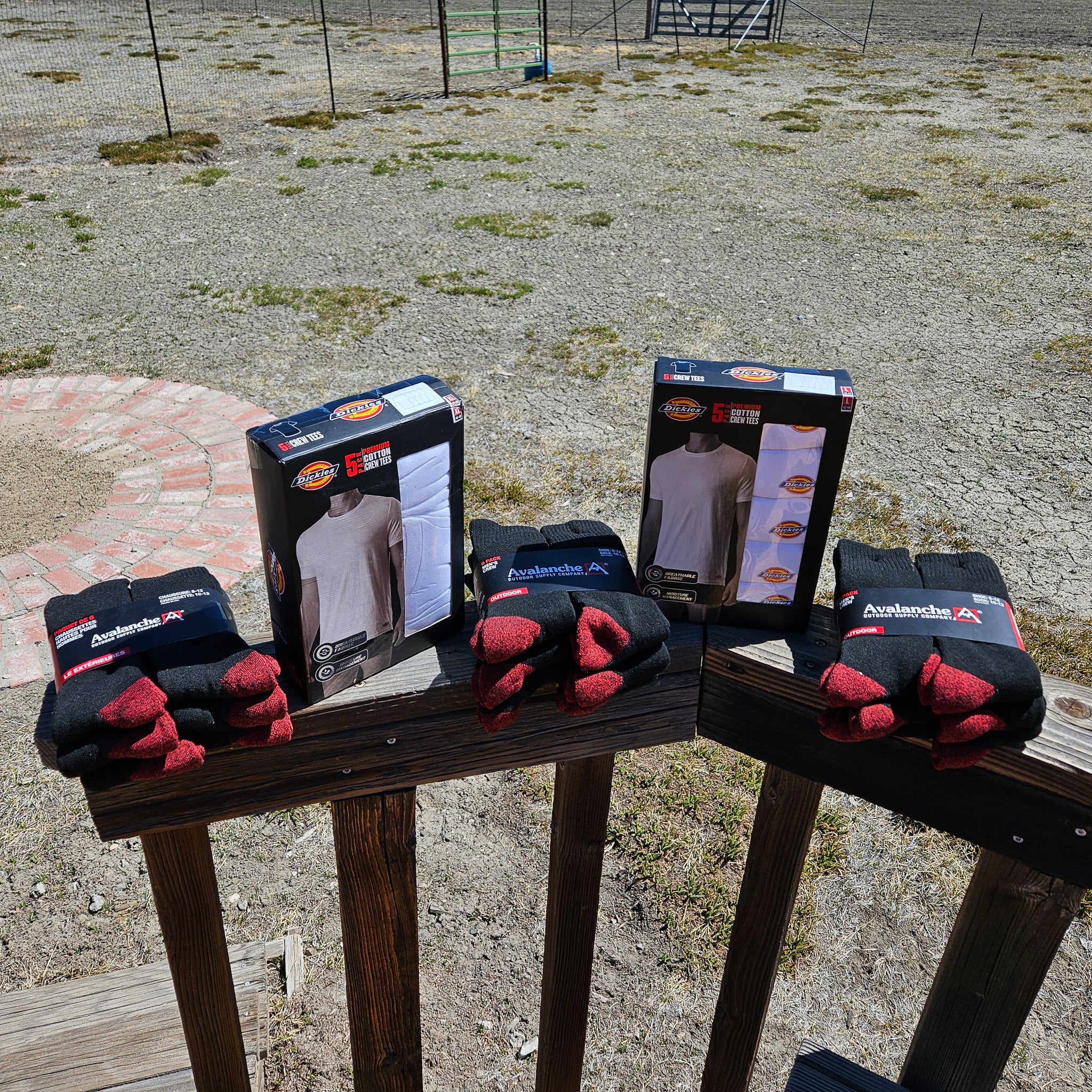 Dickie 100% Cotton T-shirt 6 Pack Box