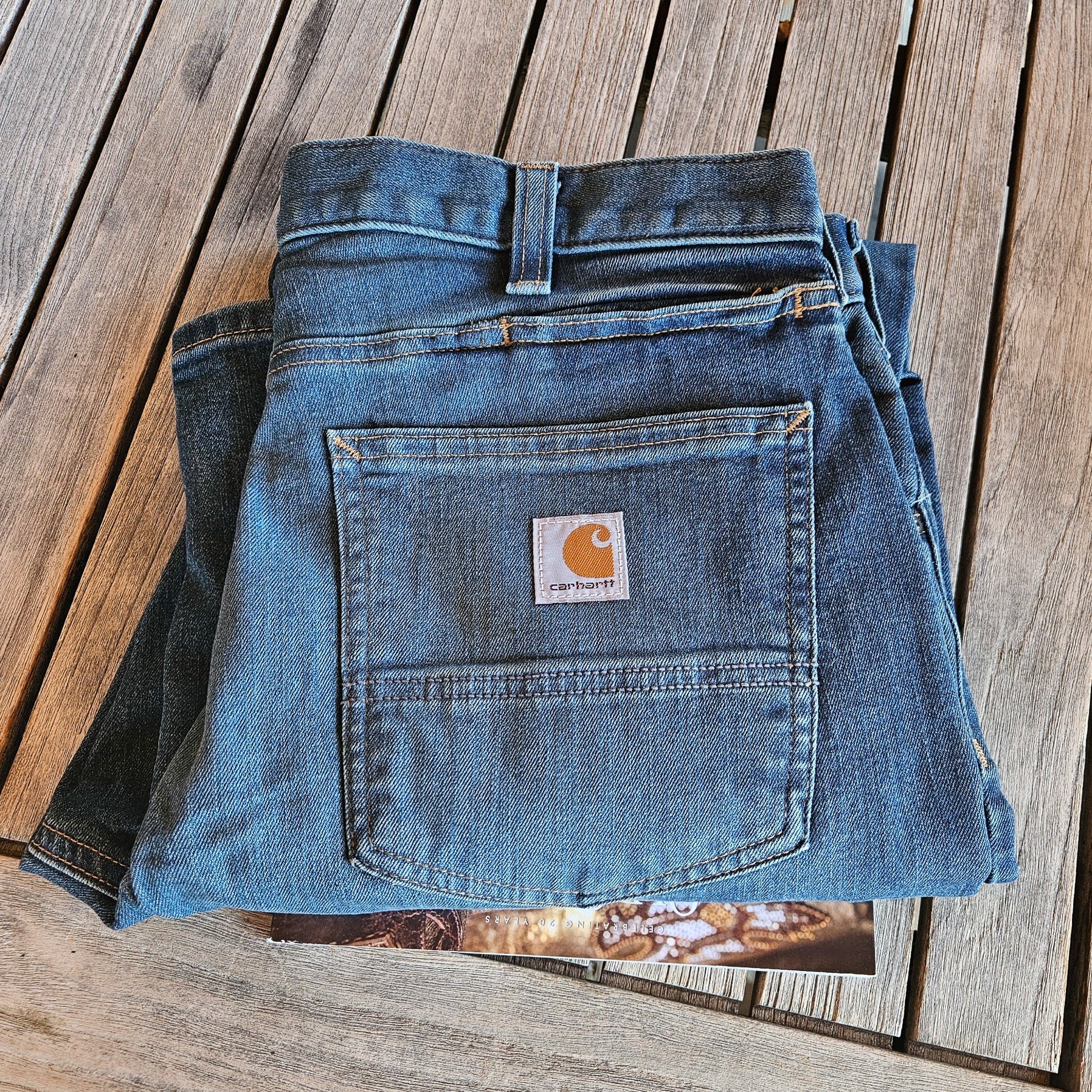 Carhartt Force Relaxed Fit Low Rise 5-Pocket Jeans