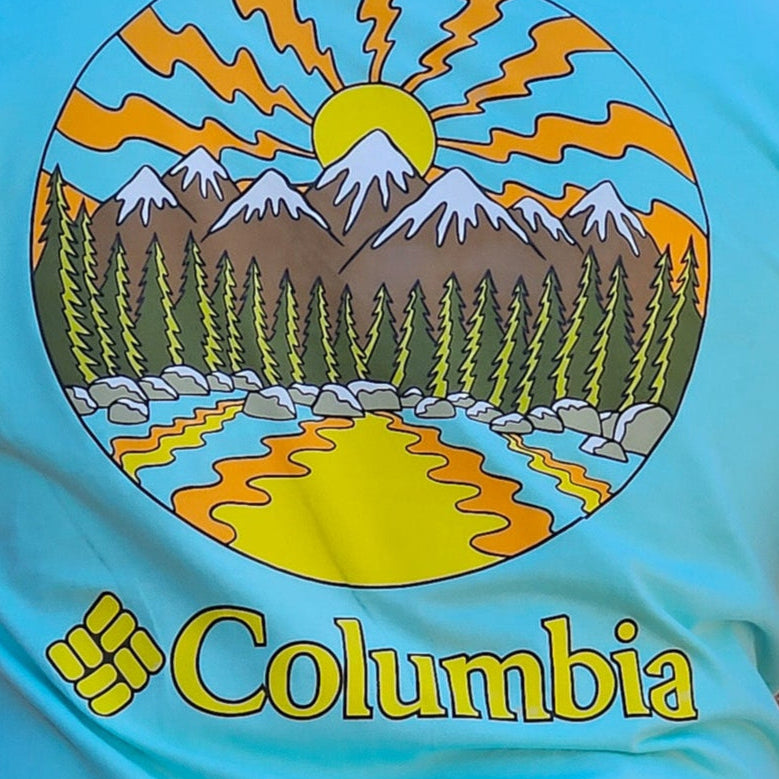 Columbia Sportswear Mint Green T-shirt