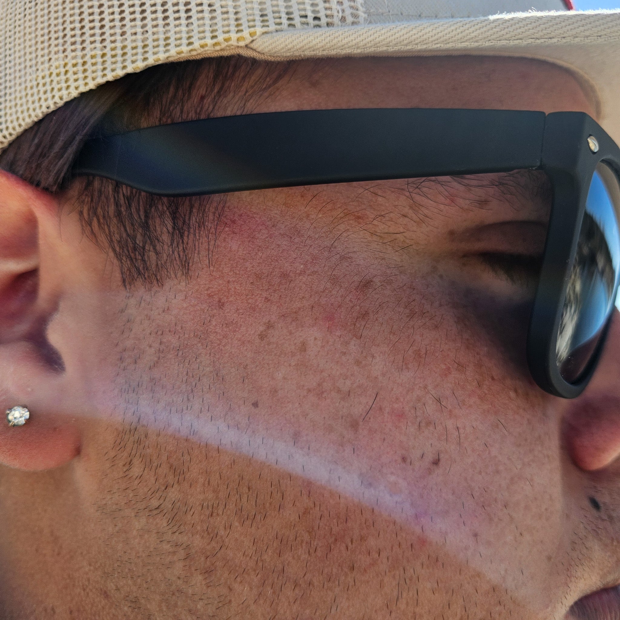 Classic Casual Black Flex Fit Polarized Sunglasses