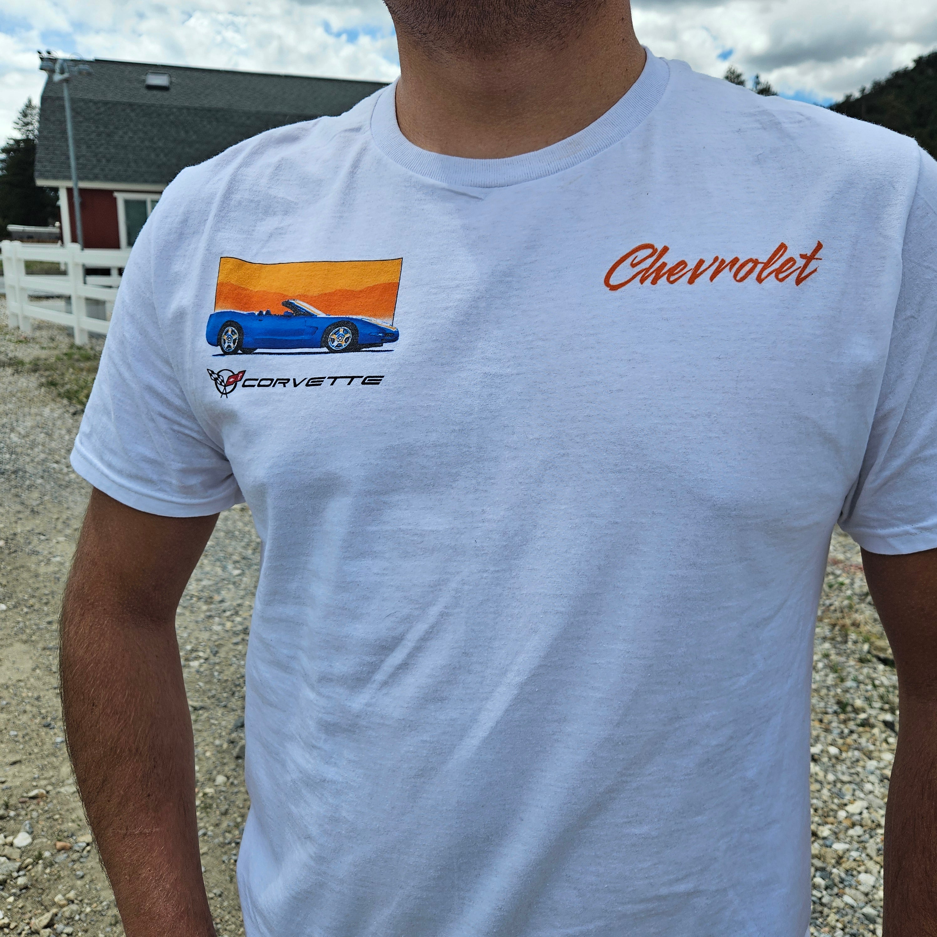 Chemistry White Cotton Graphic T-shirt