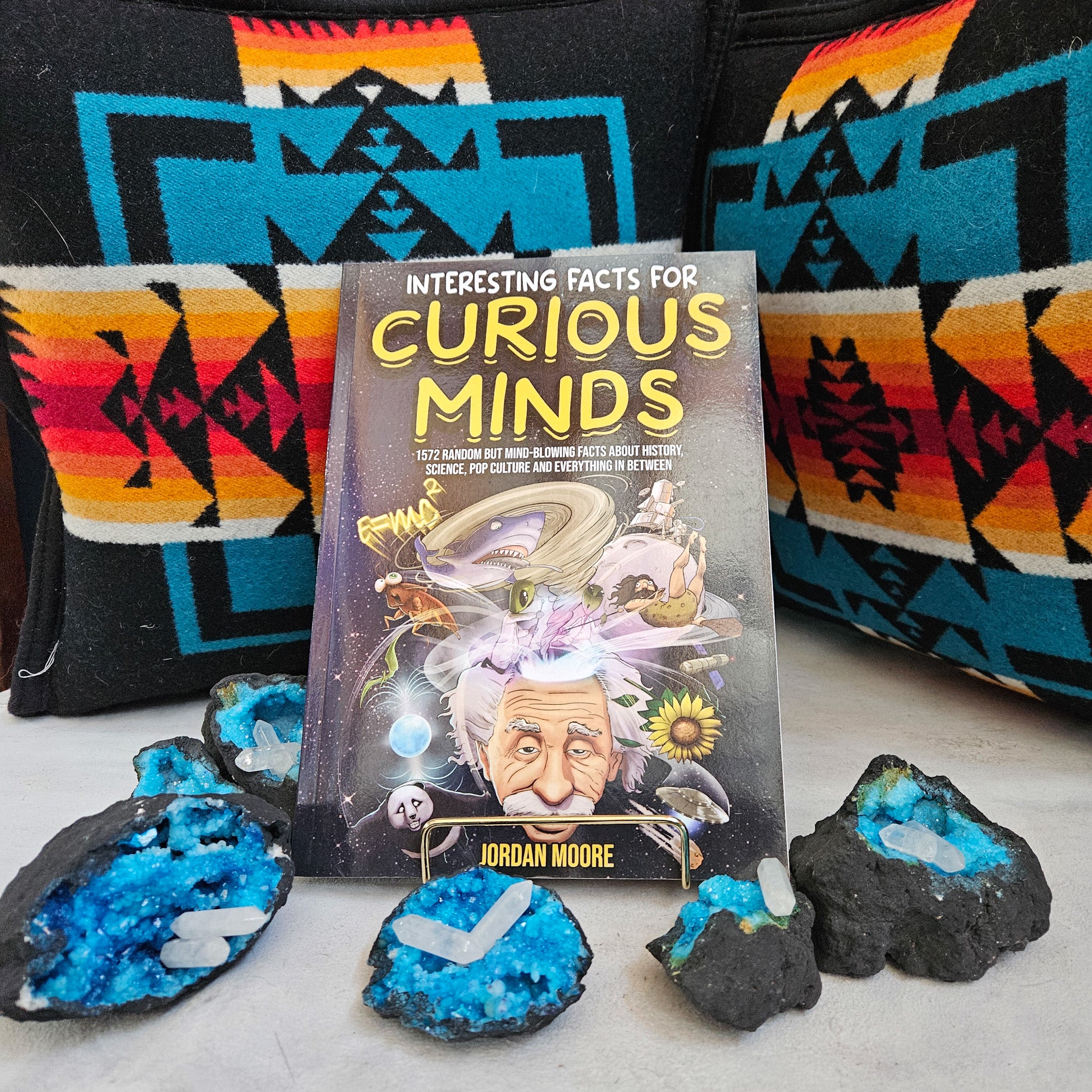 Jordon Moores Book "Interesting Facts For Curious Minds" features 1572 Random But Mind-Blowing Facts About History, Science, Pop Culture And Everything In Between By Jordan Moore