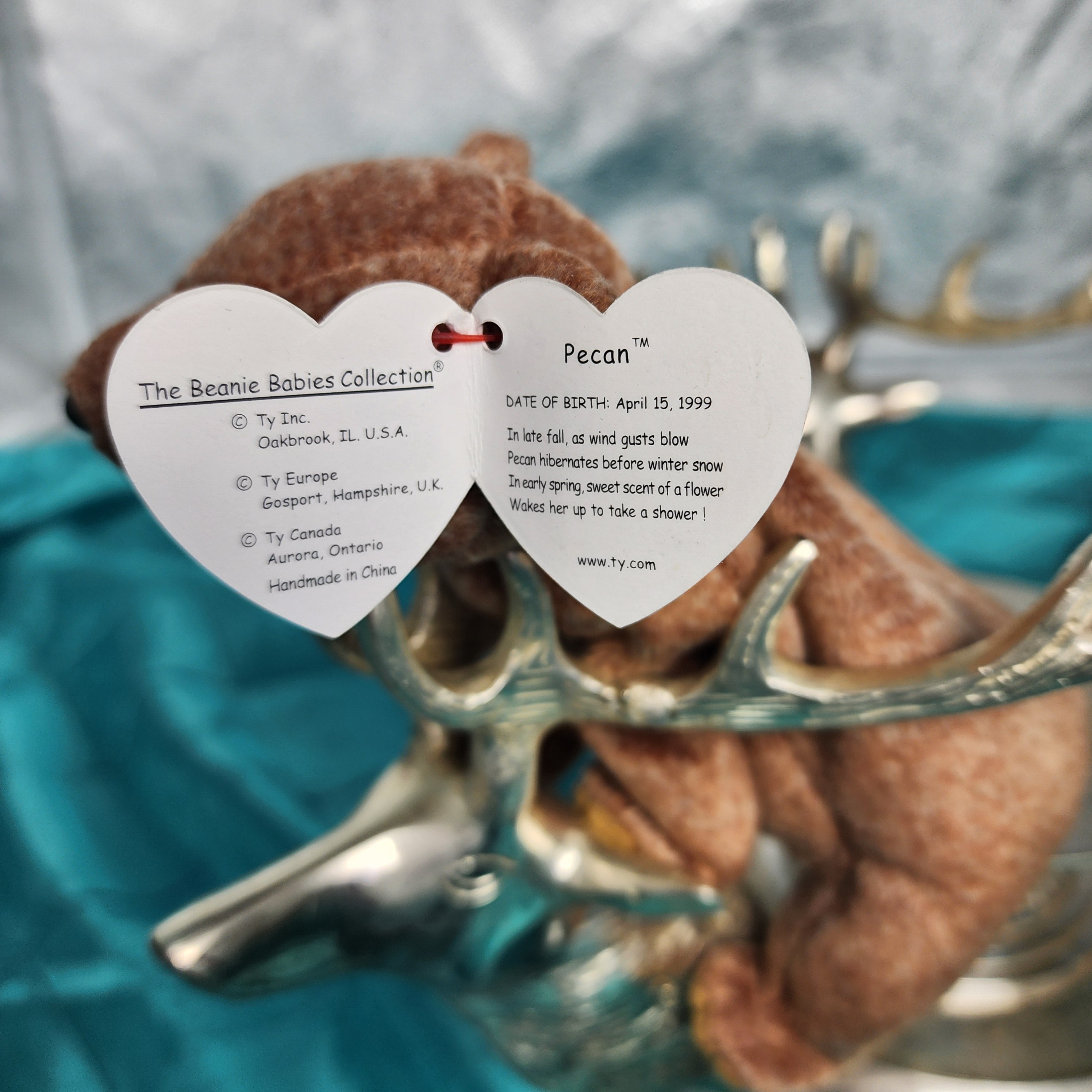 Ty Beanie Babies "Pecan the Bear"