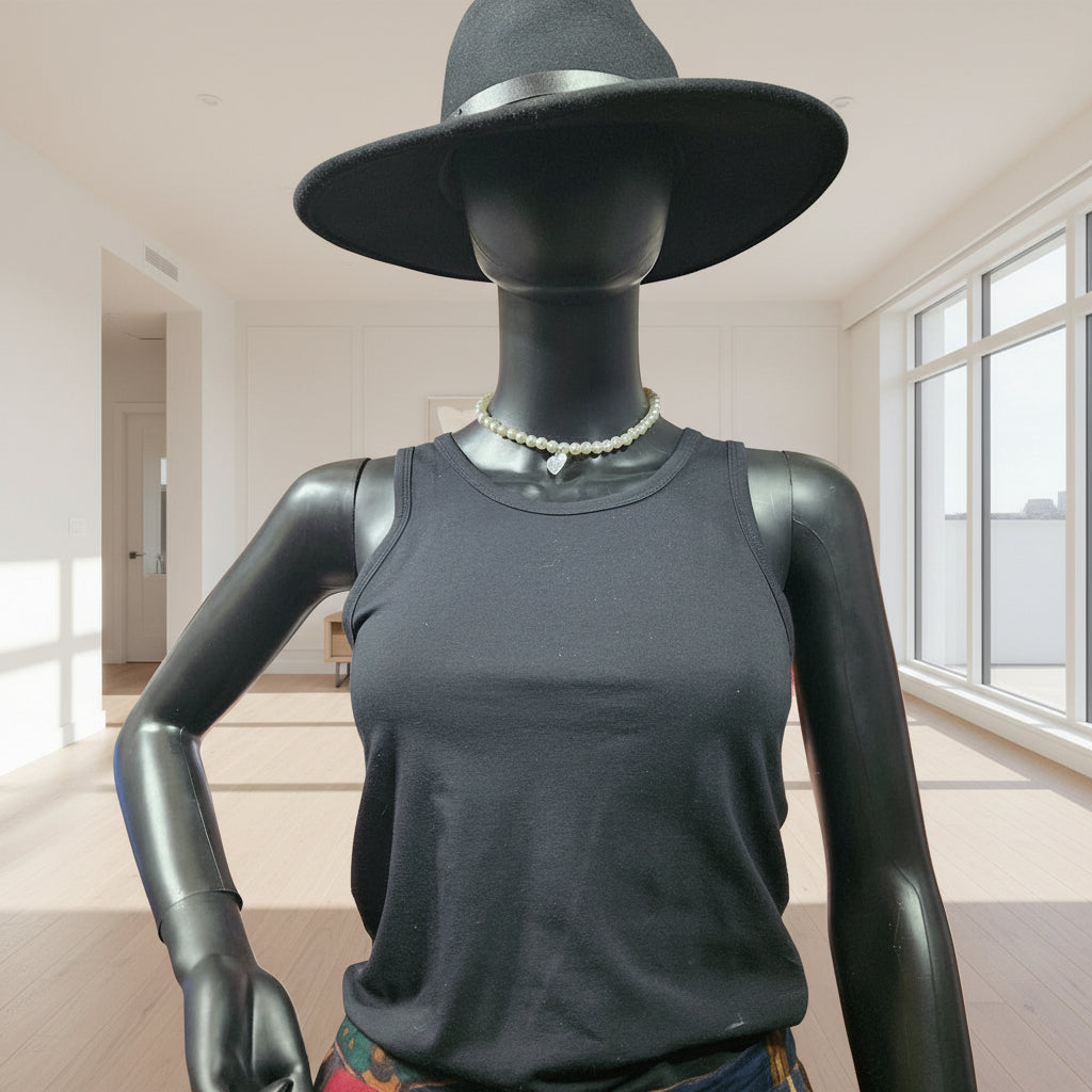 Pendleton Mariana Black Tank Top