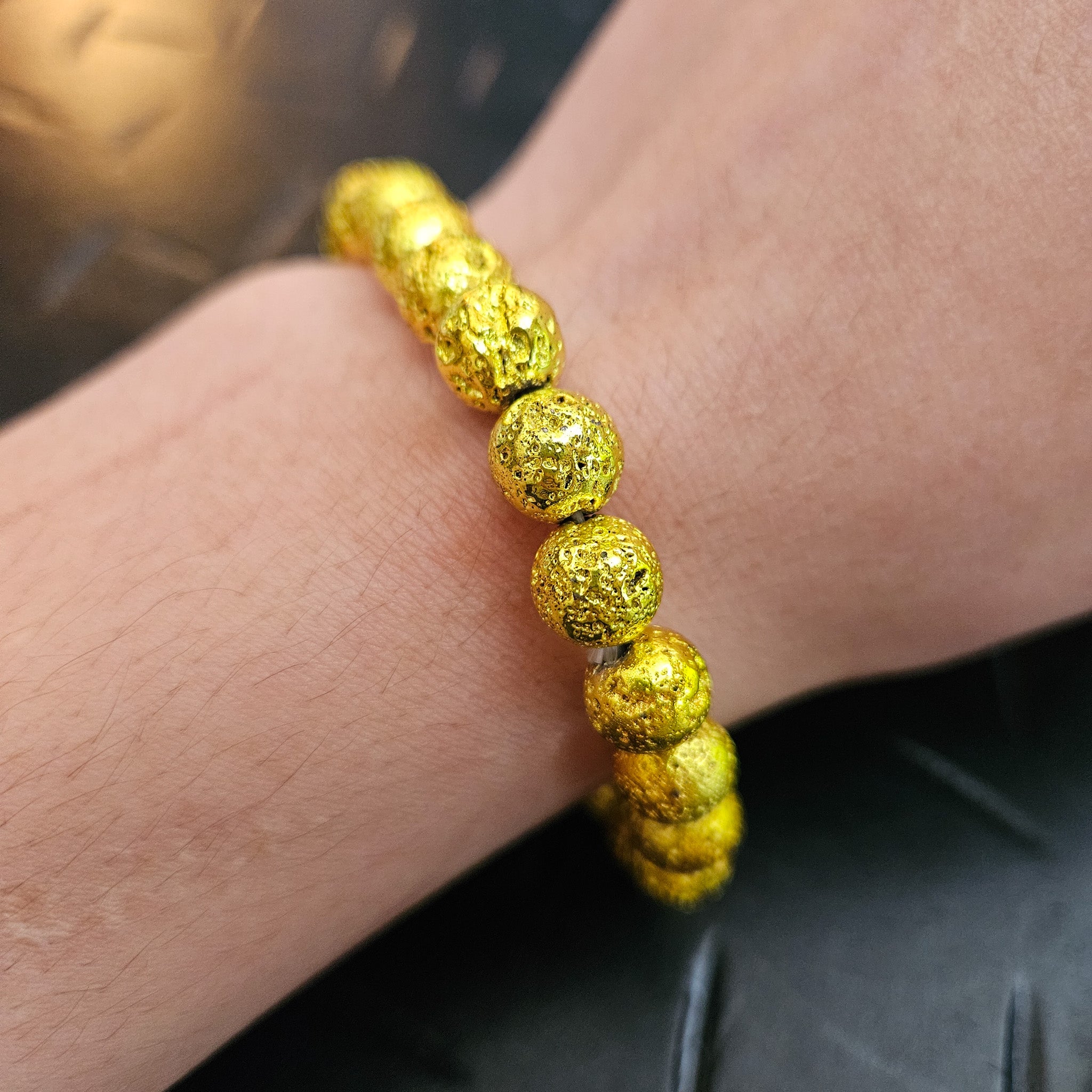 Glistening Beaded Strech Bracelets