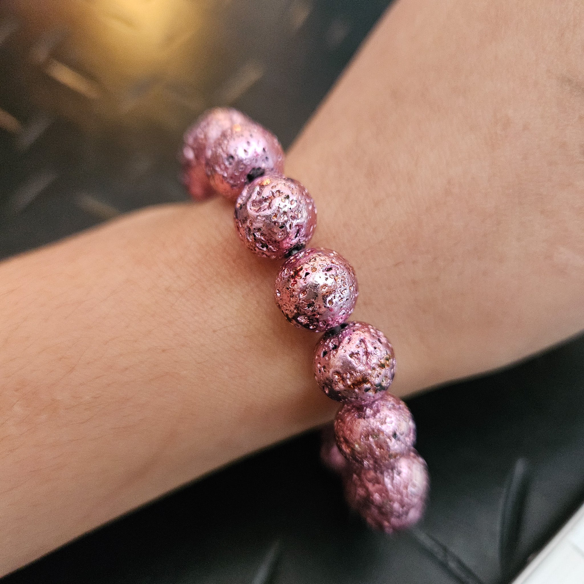 Glistening Beaded Strech Bracelets