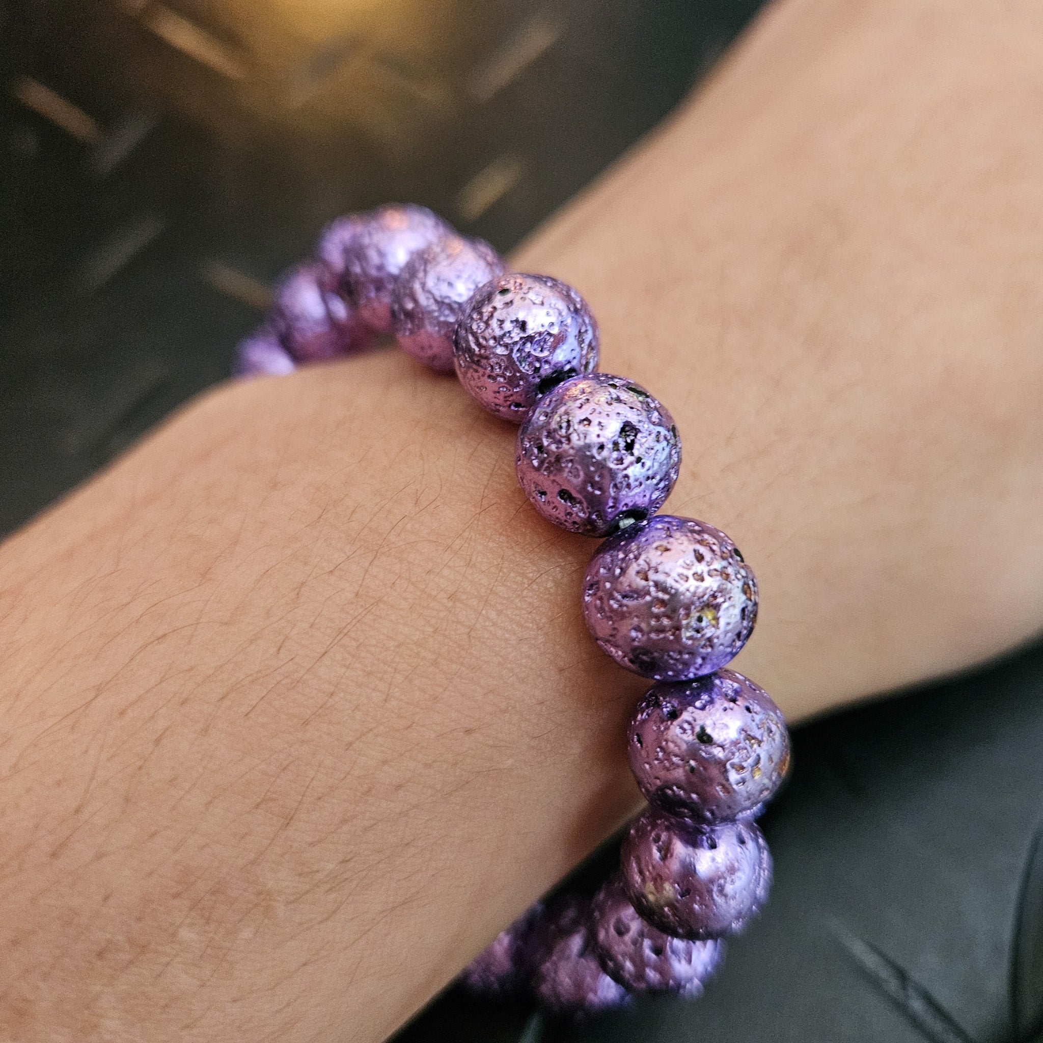 Glistening Beaded Strech Bracelets