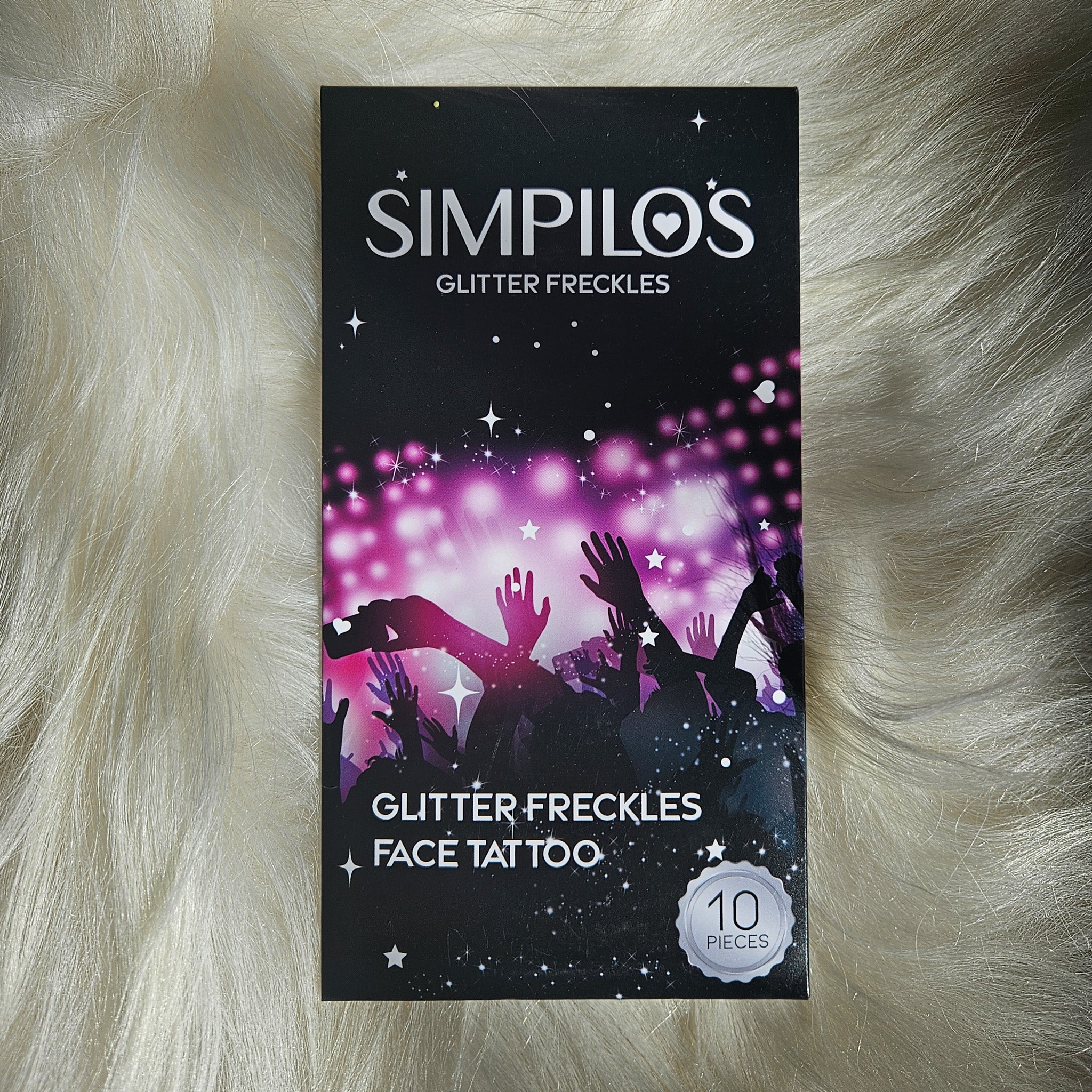 Simpilos Glitter Freckles Face Tattoo