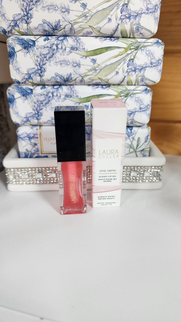 Laura Geller Fine Shine Glossy Lip Oil Sweet Pink