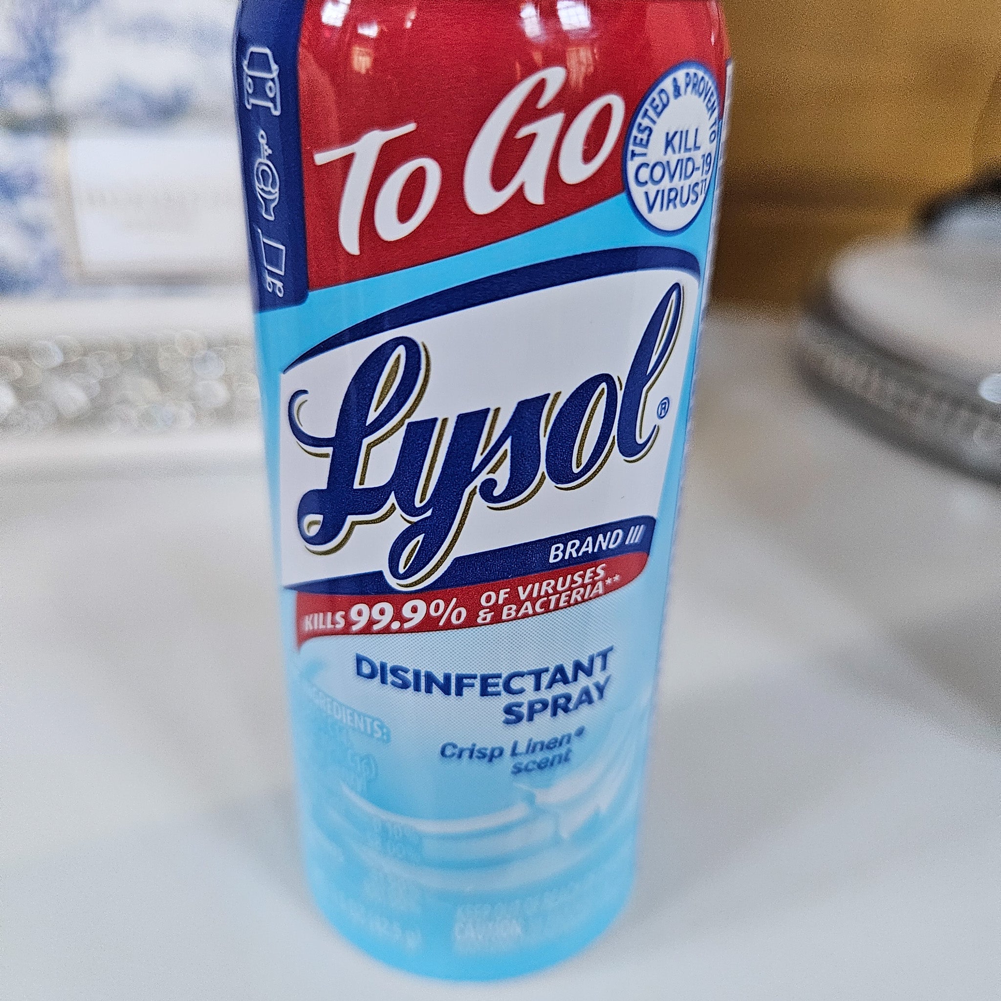 Lysol Crisp Linen Disinfectant Spray
