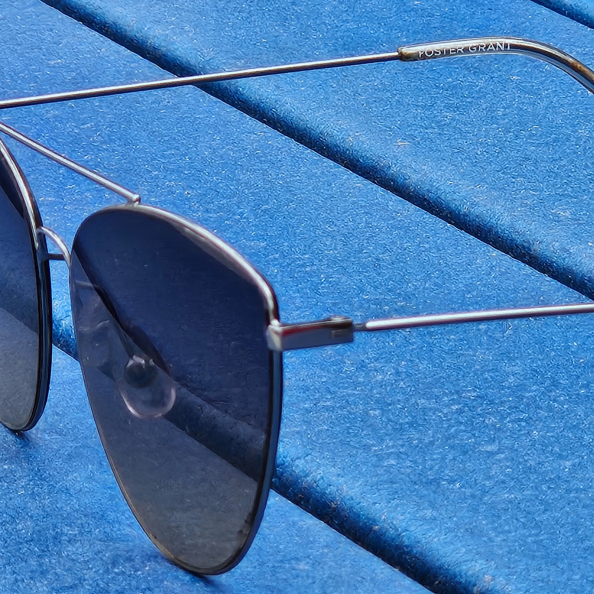 Foster Grant Silver Cat-Eye Sunglasses