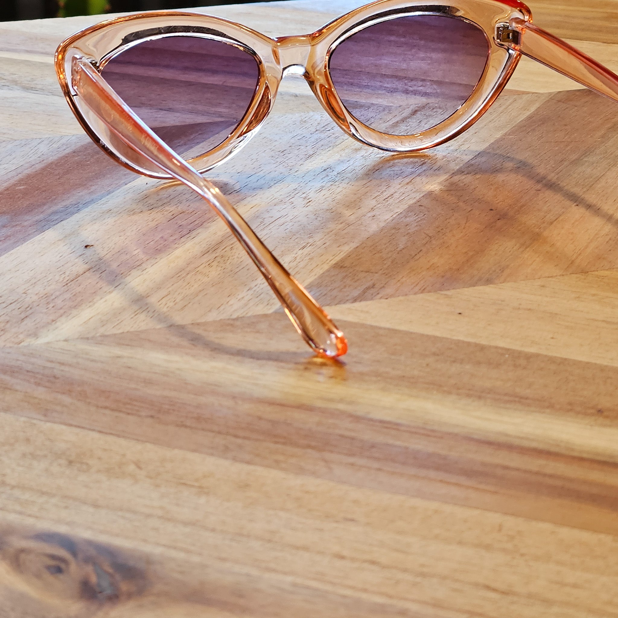 CaliBlue Coral Cat-Eye Sunglasses