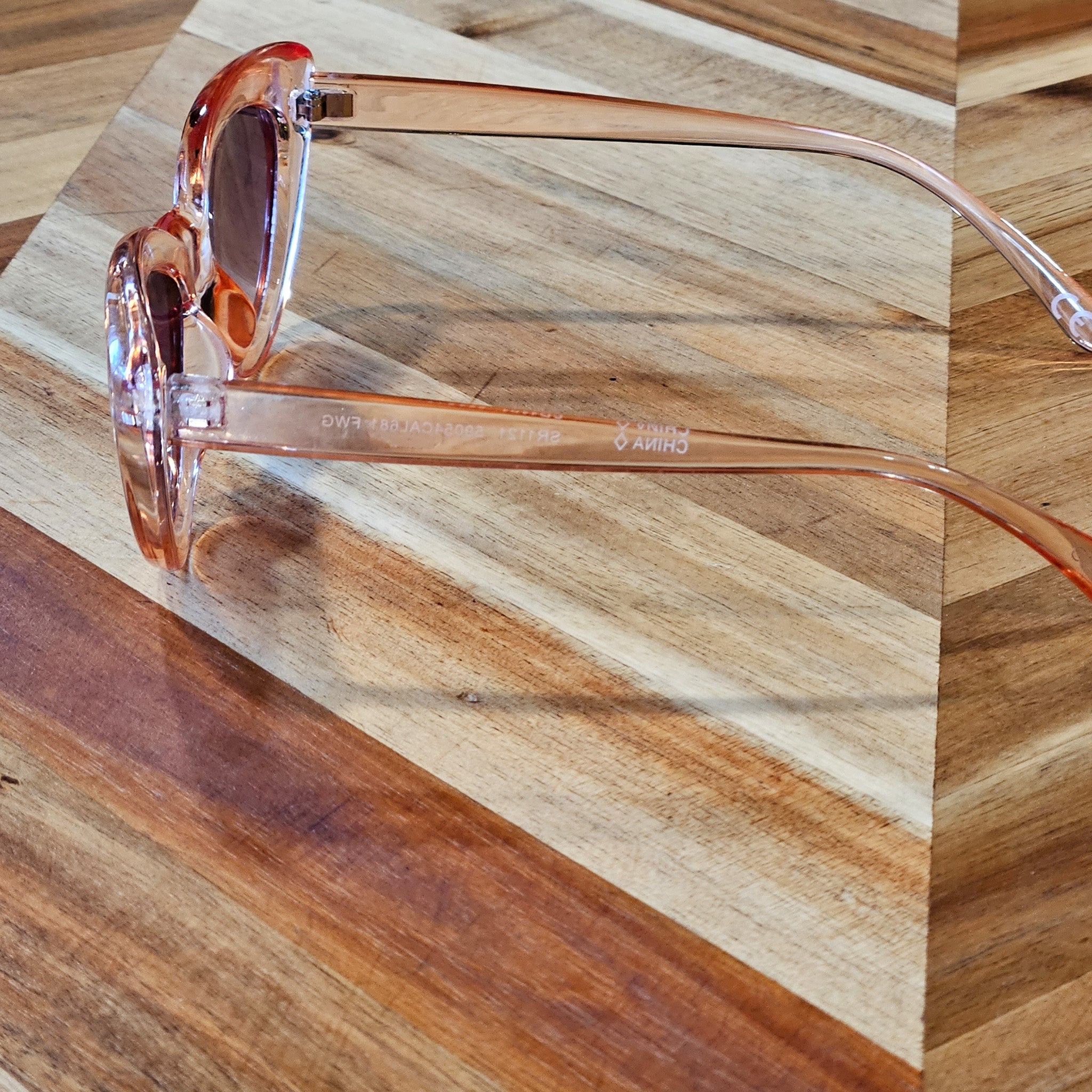 CaliBlue Coral Cat-Eye Sunglasses
