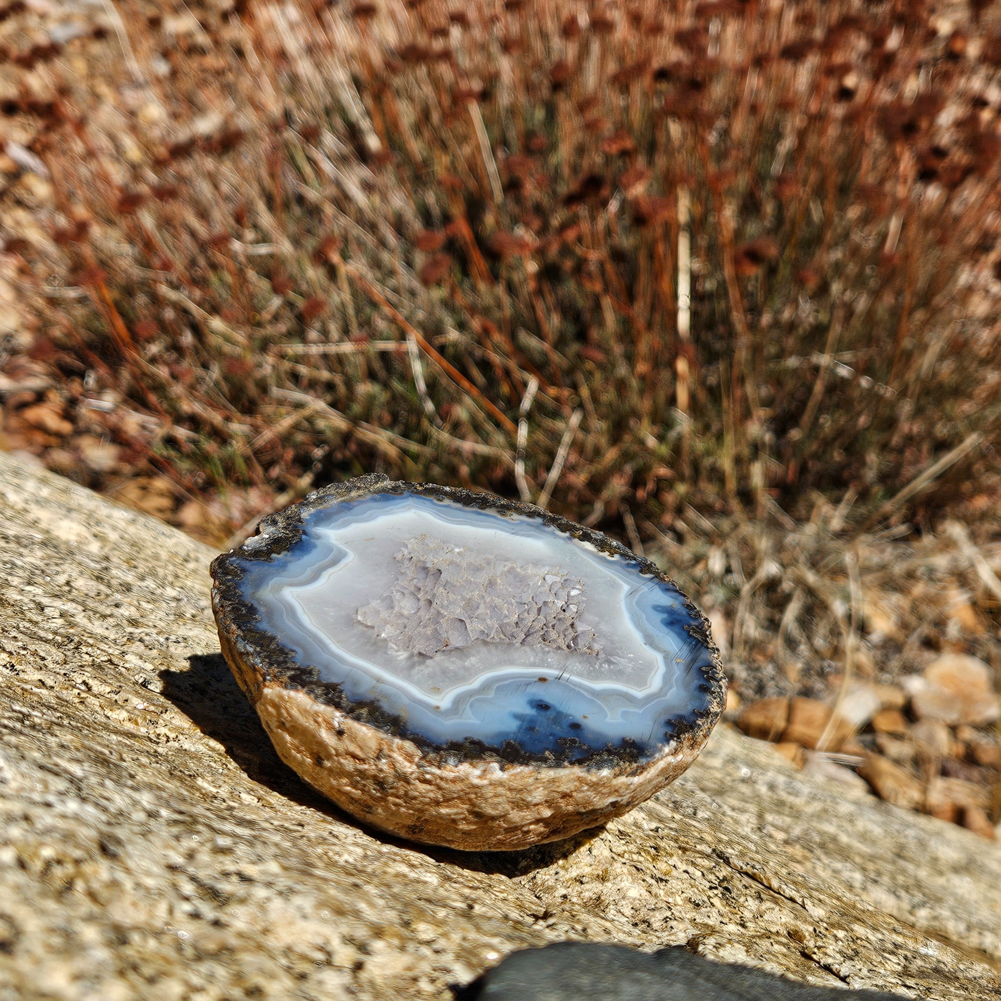 Beautiful Natural Agate Geode