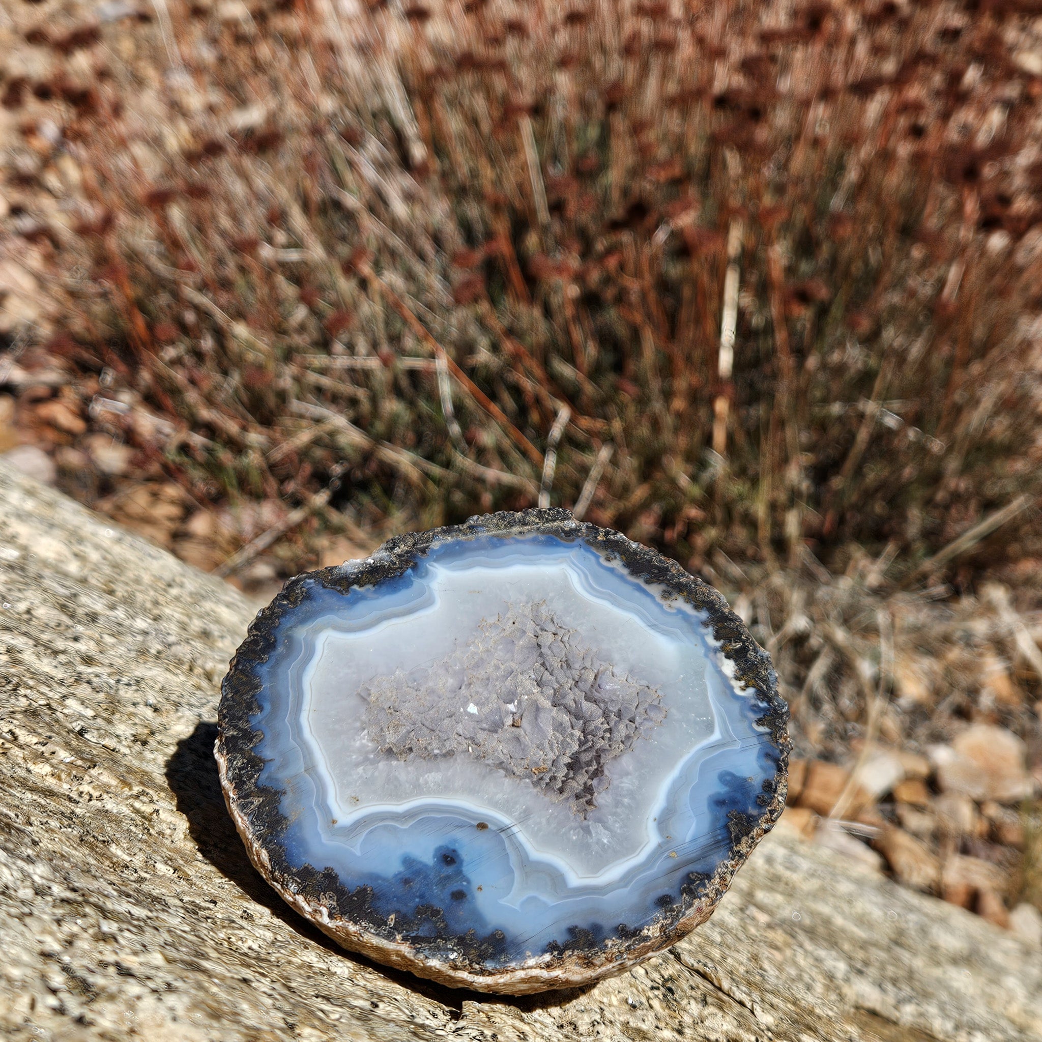 Beautiful Natural Agate Geode