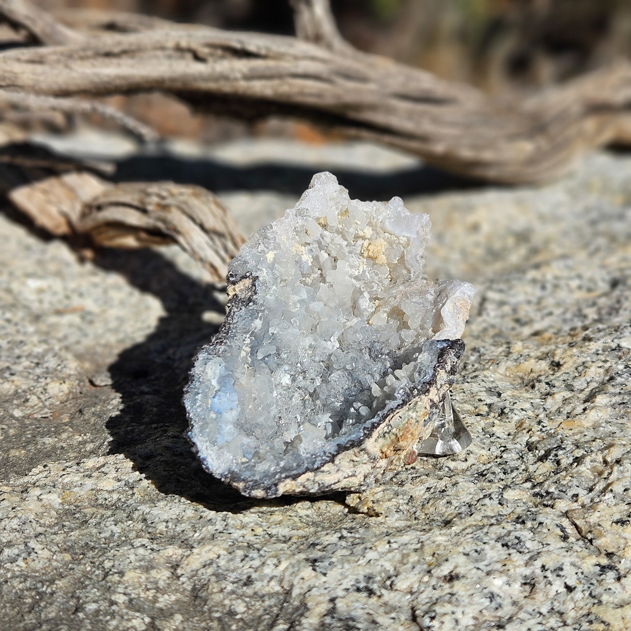 Natural Quartz Crystal Geode